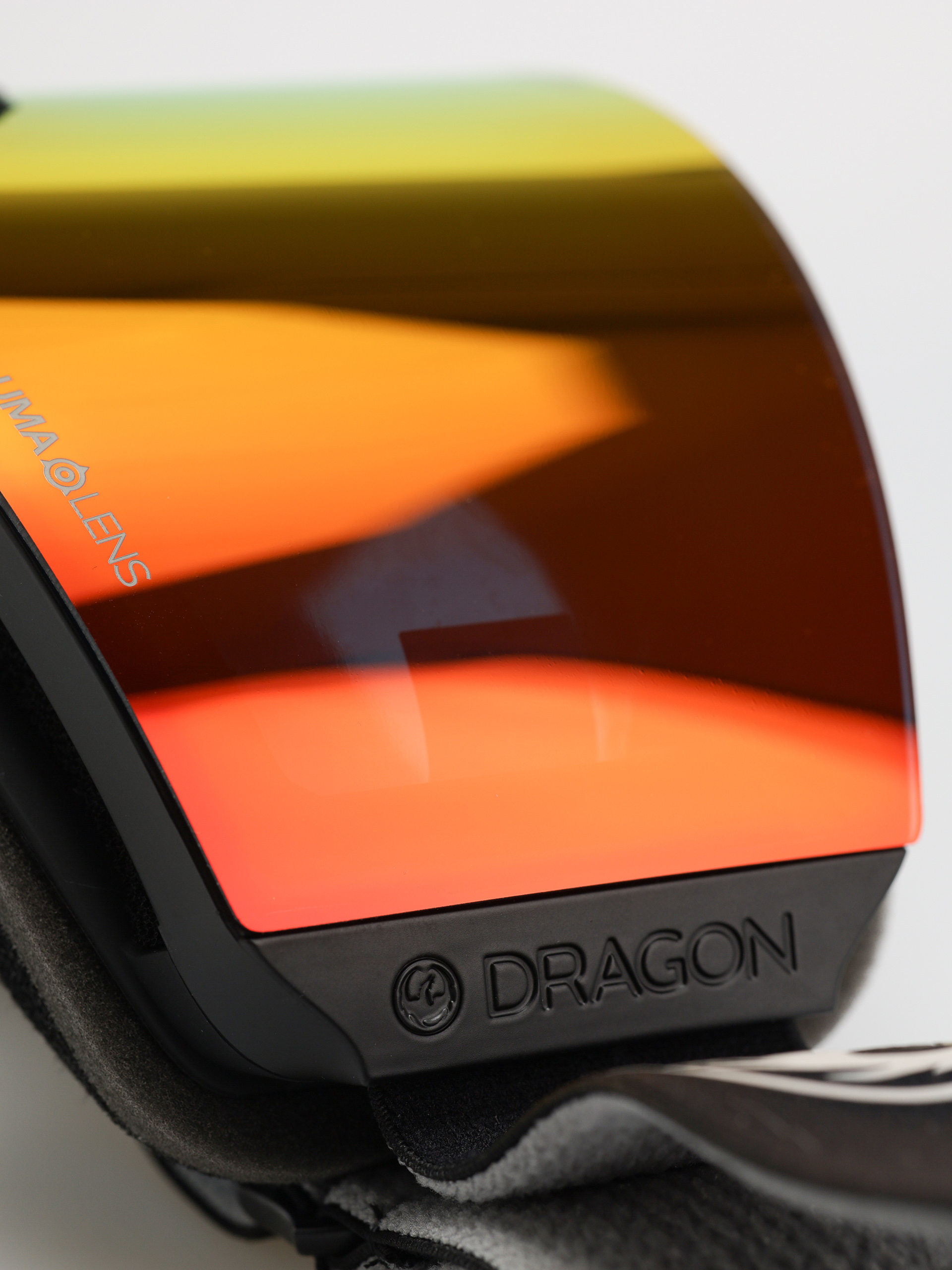 Gogle Dragon RVX MAG OTG (nouveaublack/lumalens red ion+lumalens light rose)