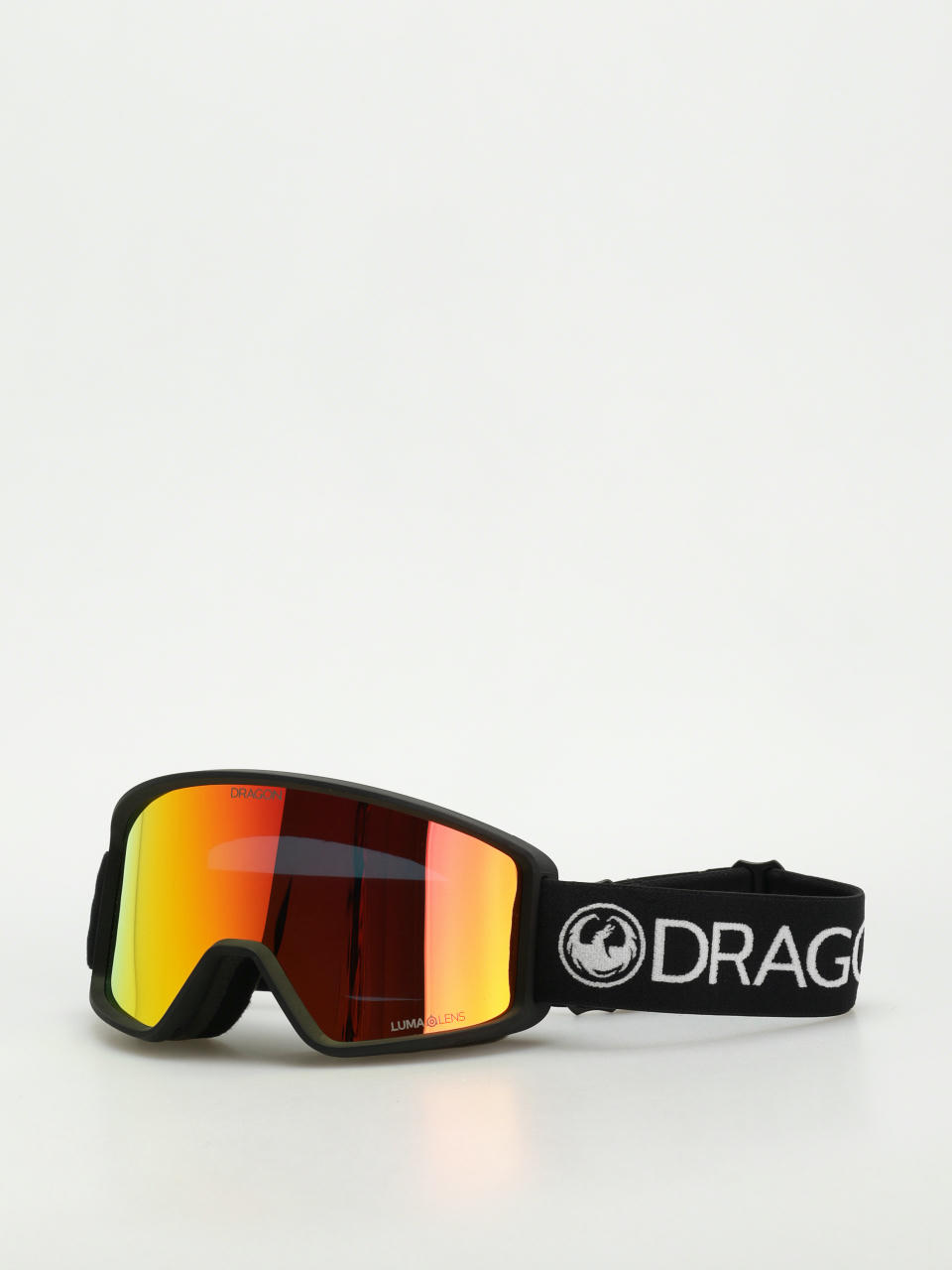 Gogle Dragon DXT OTG (black/lumalens red ion)