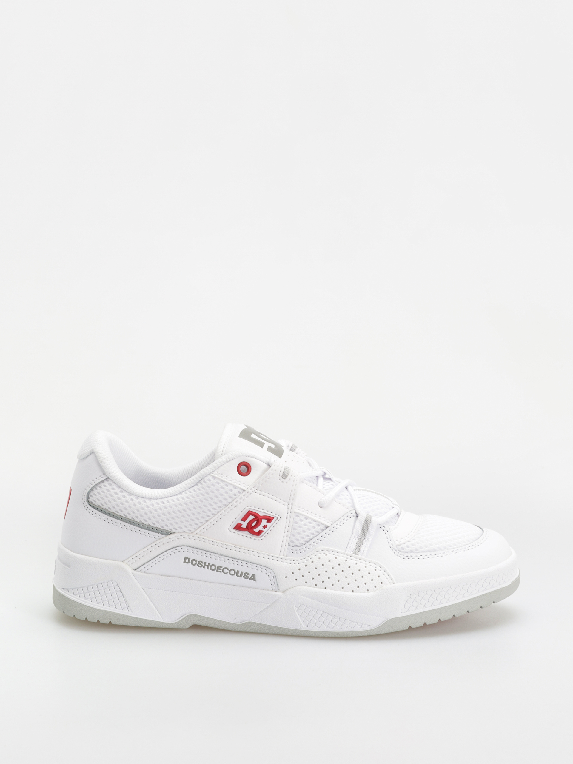 Buty DC Construct (white/red/grey)