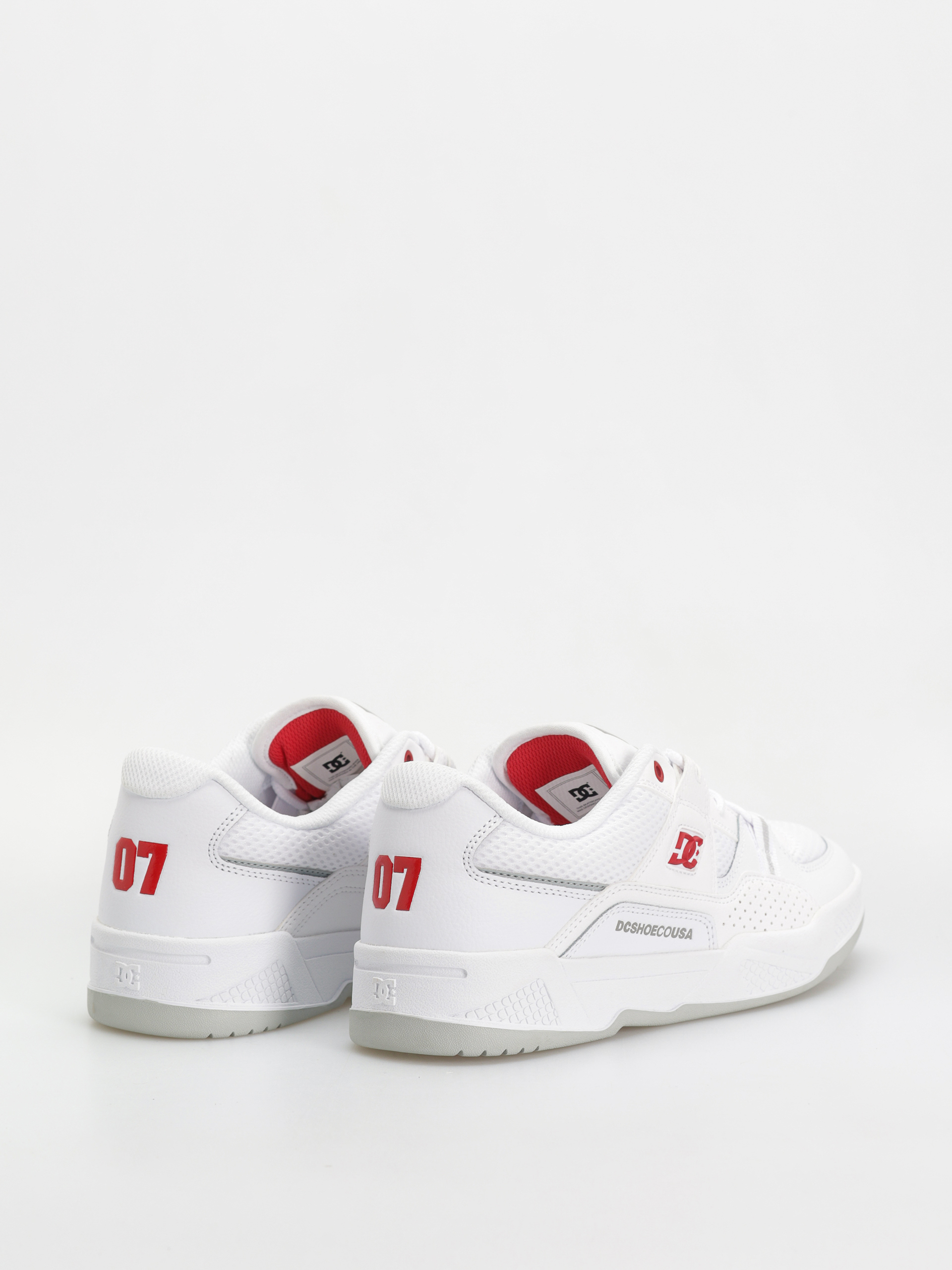 Buty DC Construct (white/red/grey)