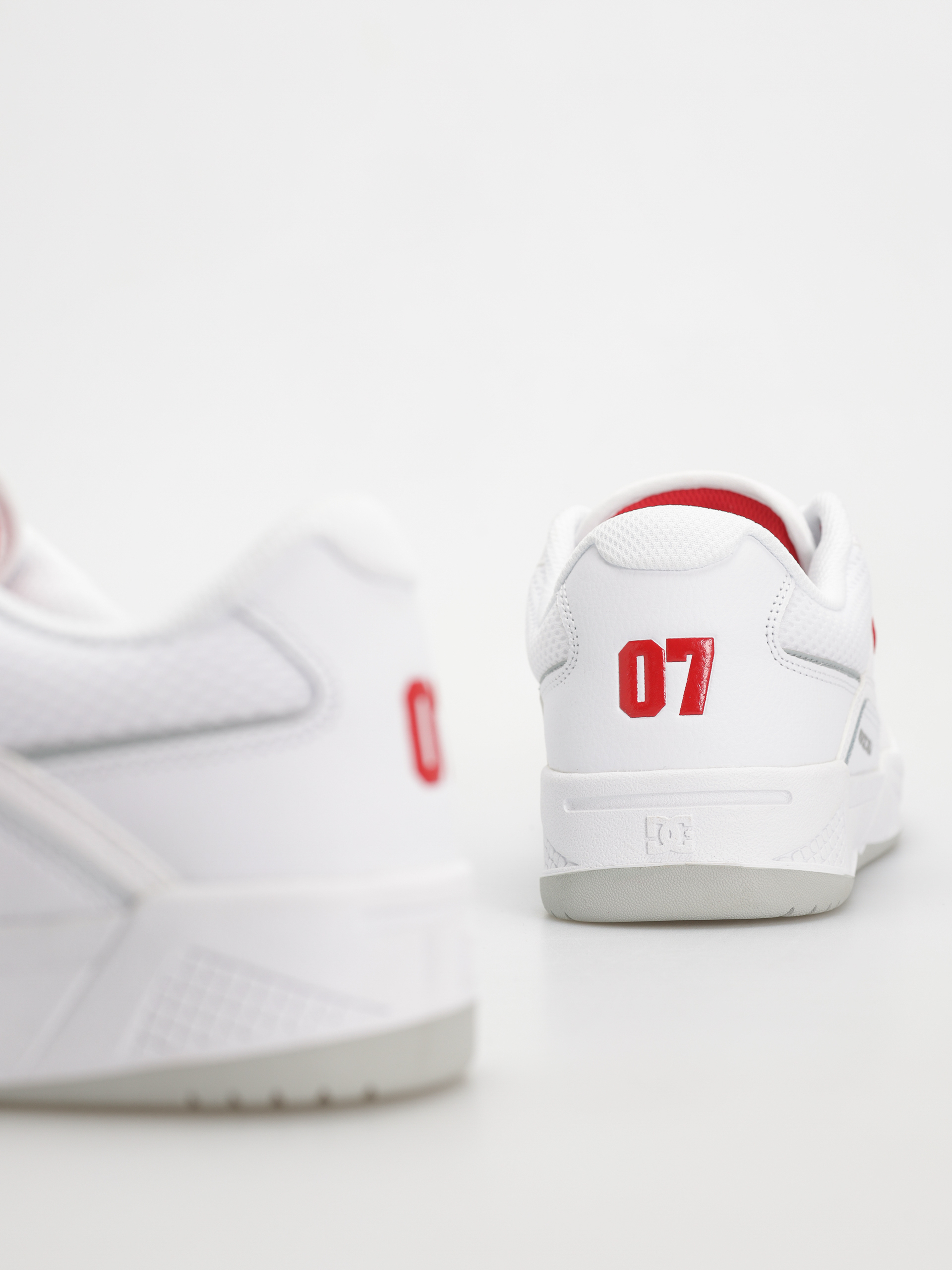 Buty DC Construct (white/red/grey)