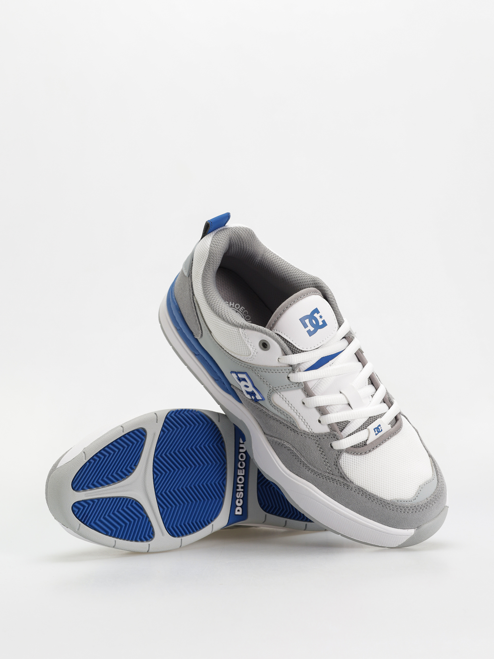 Buty DC Ascend (white/grey/blue)