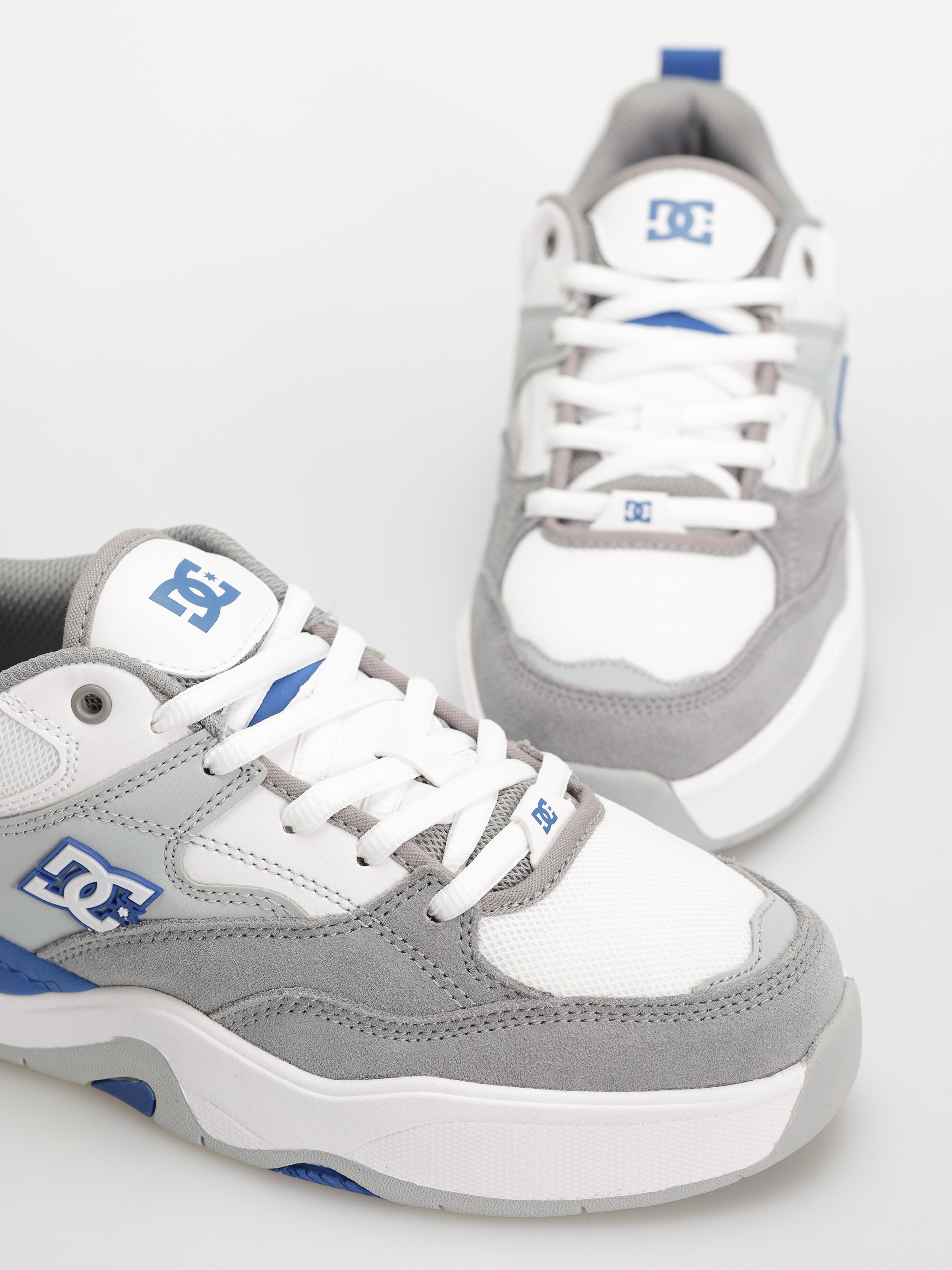 Buty DC Ascend (white/grey/blue)