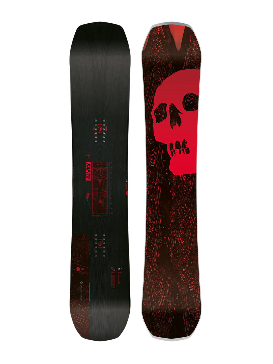 Męska Deska snowboardowa Capita The Black Snowboard Of Death (black/red)