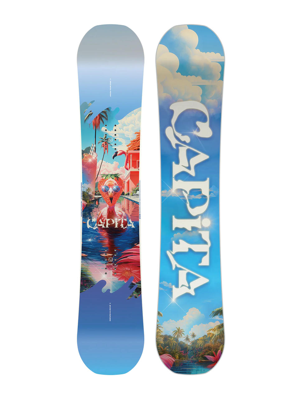 Damska Deska snowboardowa Capita Space Metal Fantasy