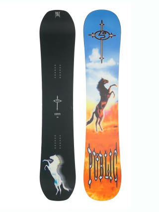 Deska snowboardowa Public Dispute (blue/orange/black)