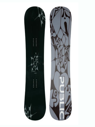 Deska snowboardowa Public General (grey/black)