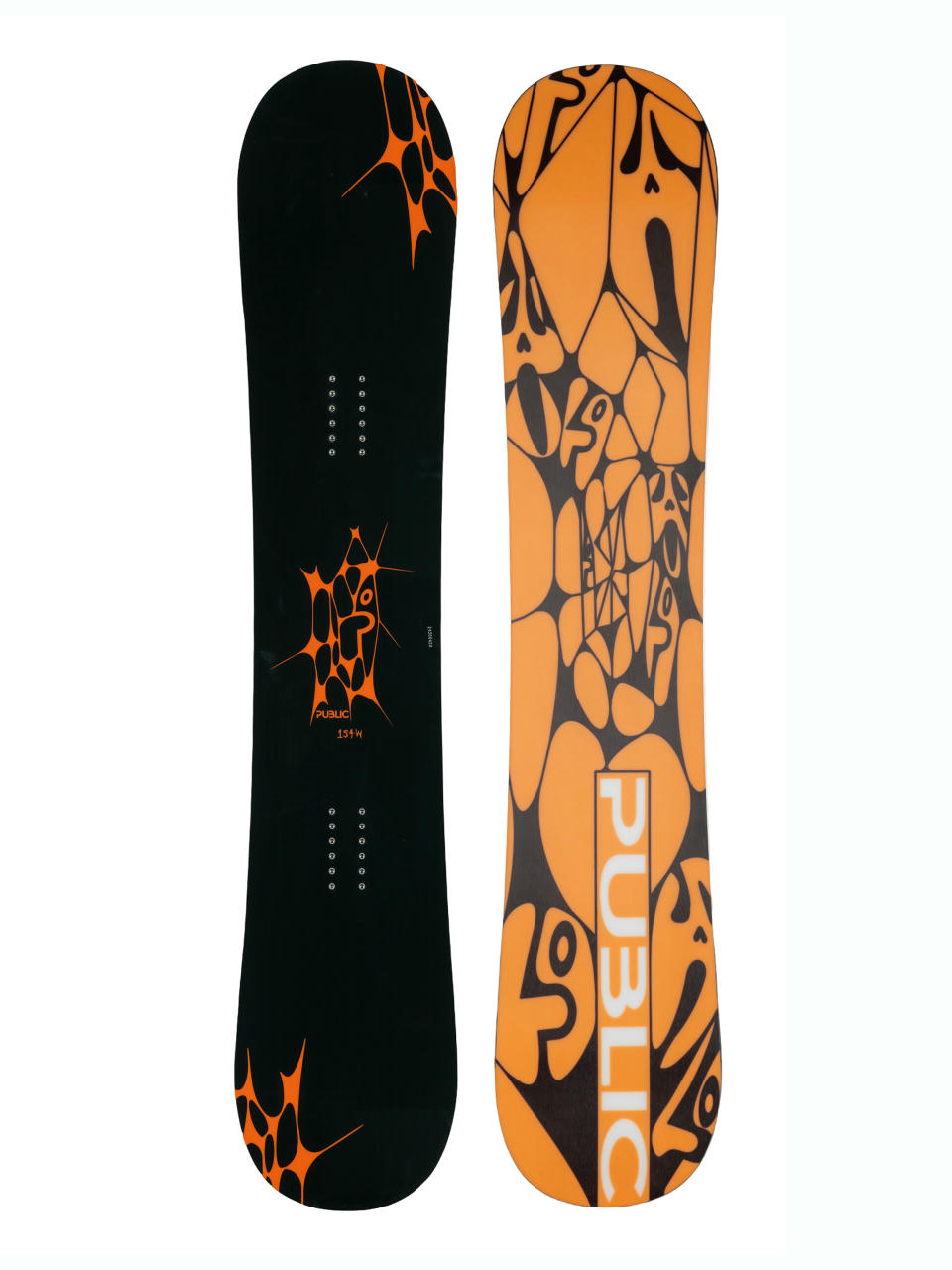 Męska Deska snowboardowa Public General (orange/black)