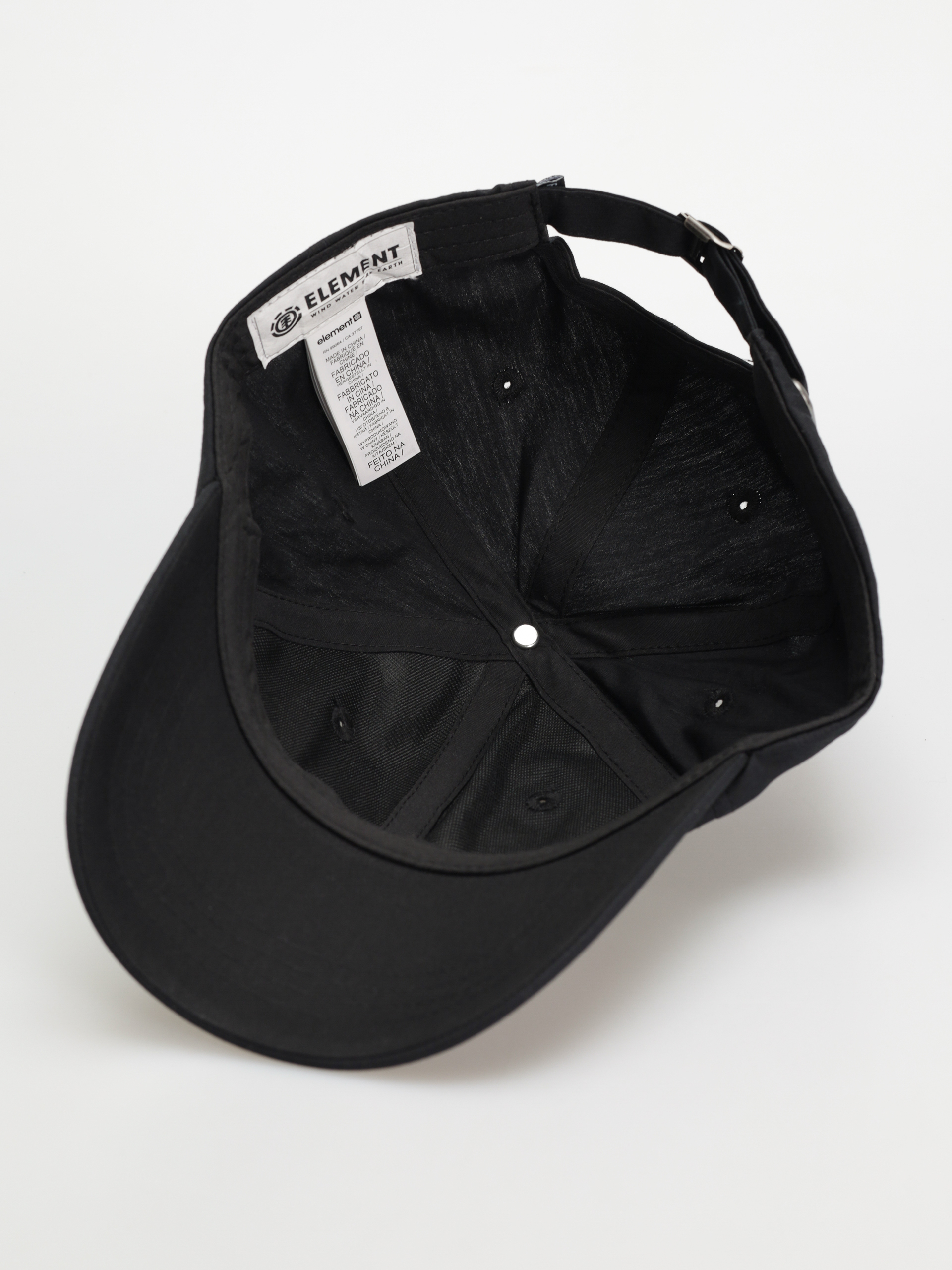 Czapka z daszkiem Element Fitful (flint black)