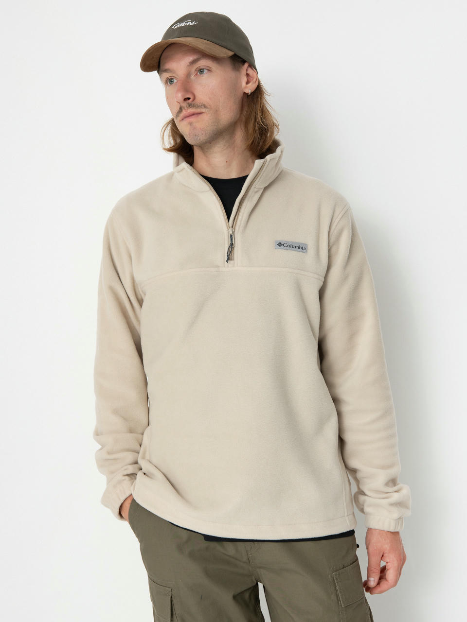 Męski Polar Columbia Steens Mountain Half Zip (ancient fossil)