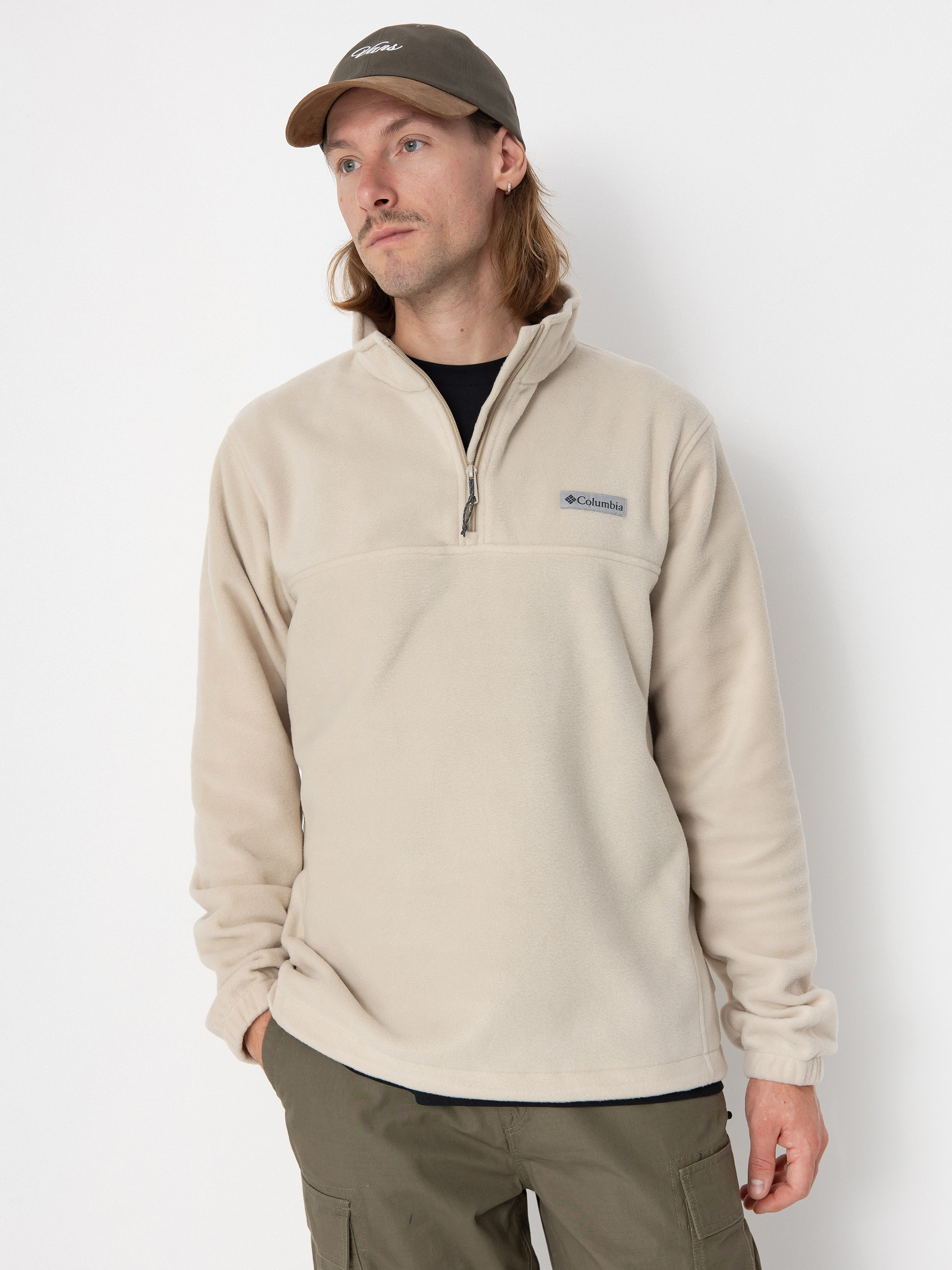 Polar Columbia Steens Mountain Half Zip (ancient fossil)