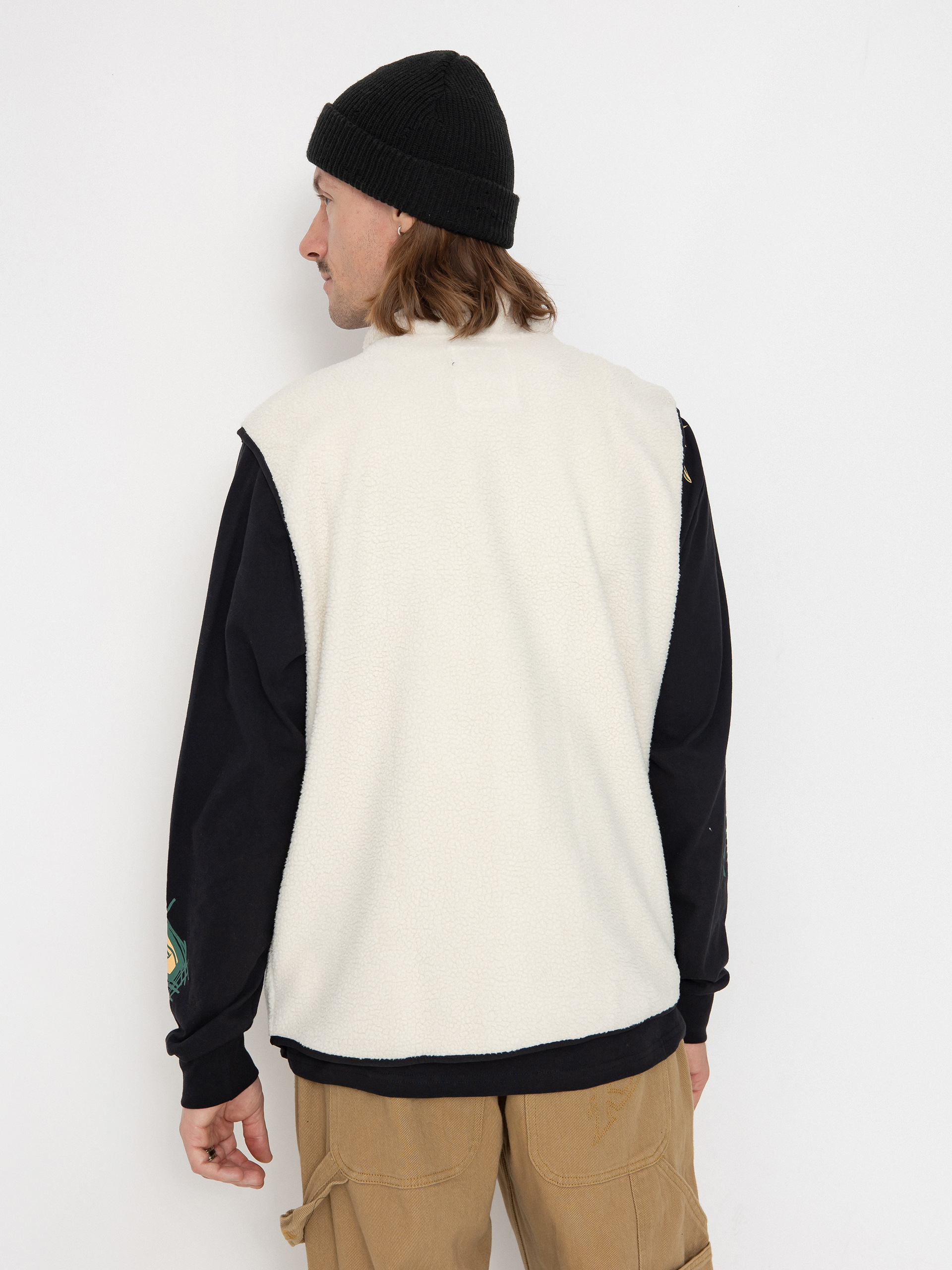 Męski Polar Columbia Helvetia II Vest (chalk)