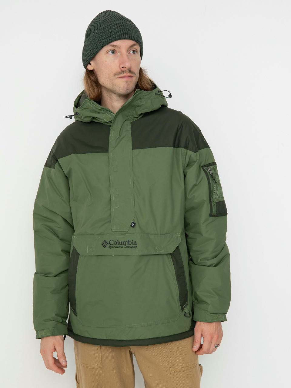 Kurtka Columbia Challenger II Insulated Pullover (canteen greens)