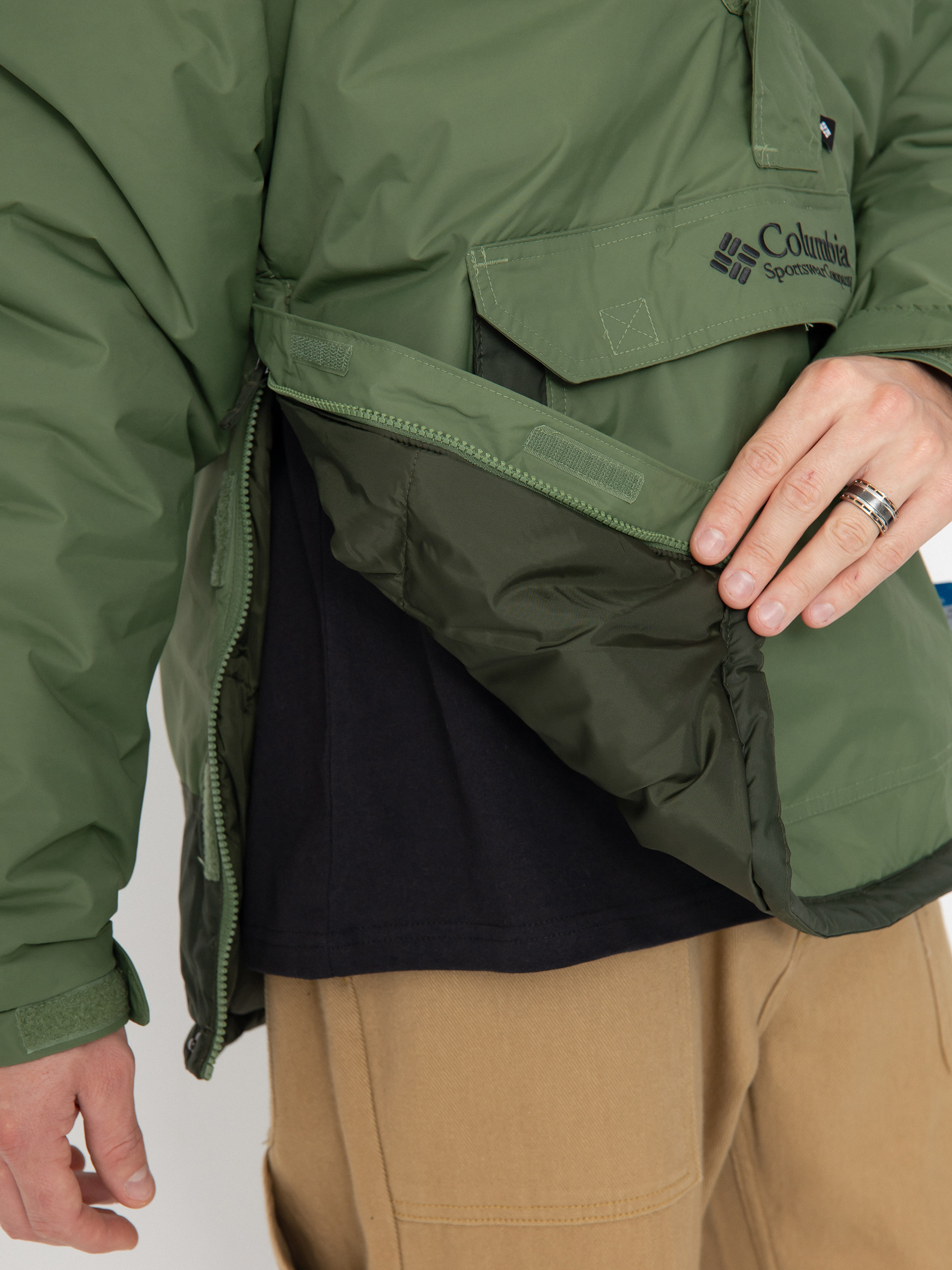 Kurtka Columbia Challenger II Insulated Pullover (canteen greens)