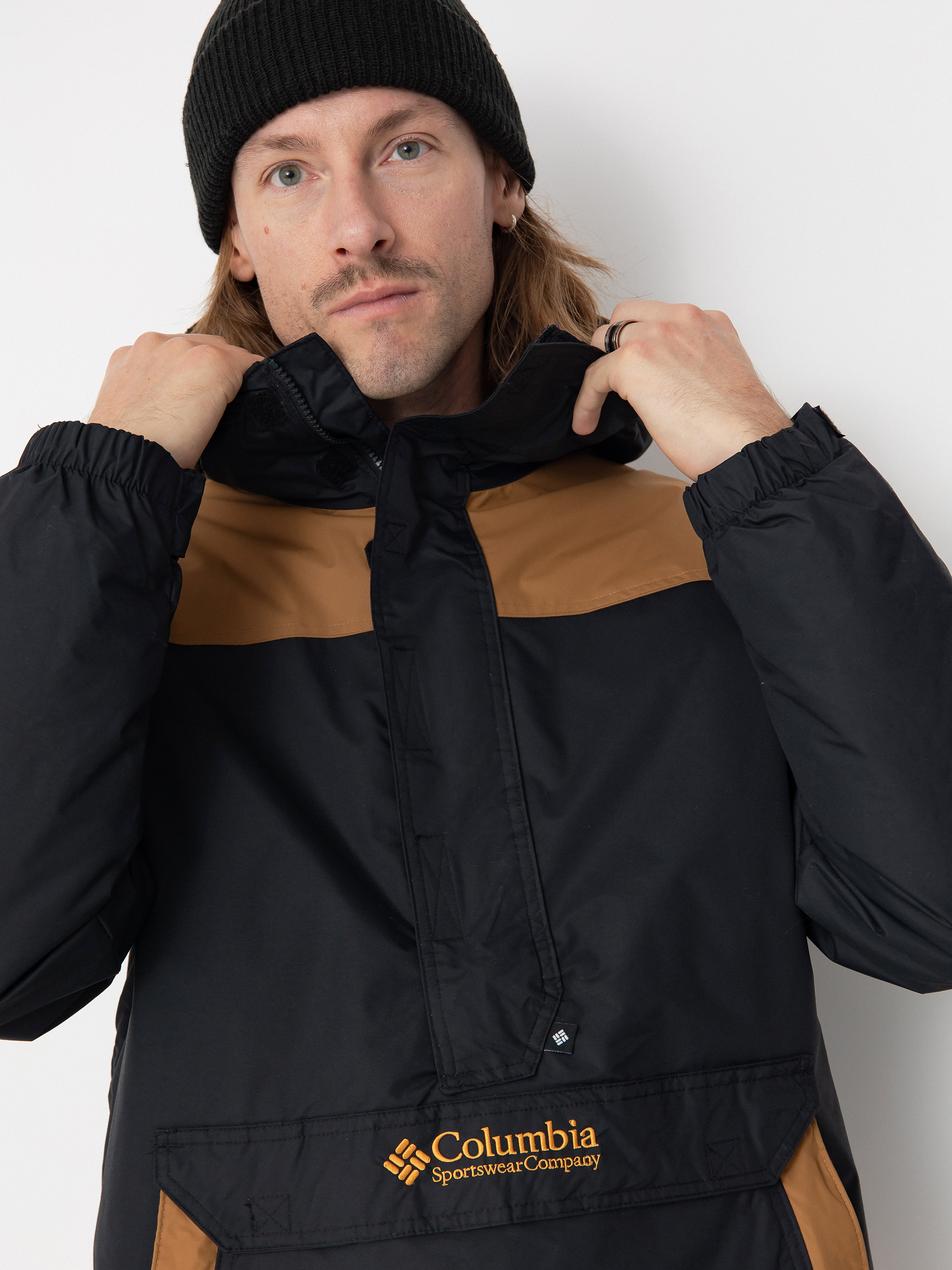 Kurtka Columbia Challenger II Insulated Pullover (black camel br)