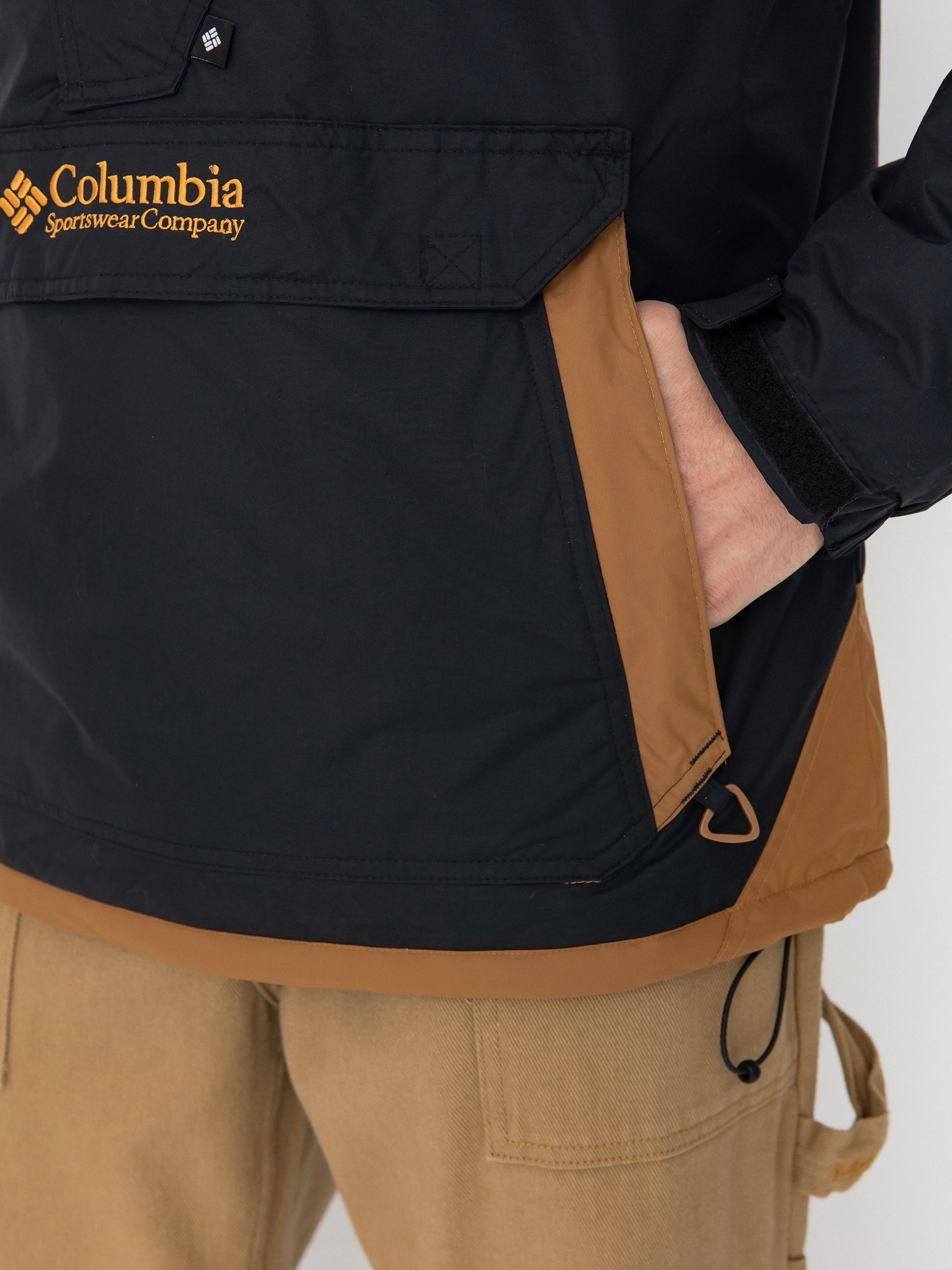 Kurtka Columbia Challenger II Insulated Pullover (black camel br)
