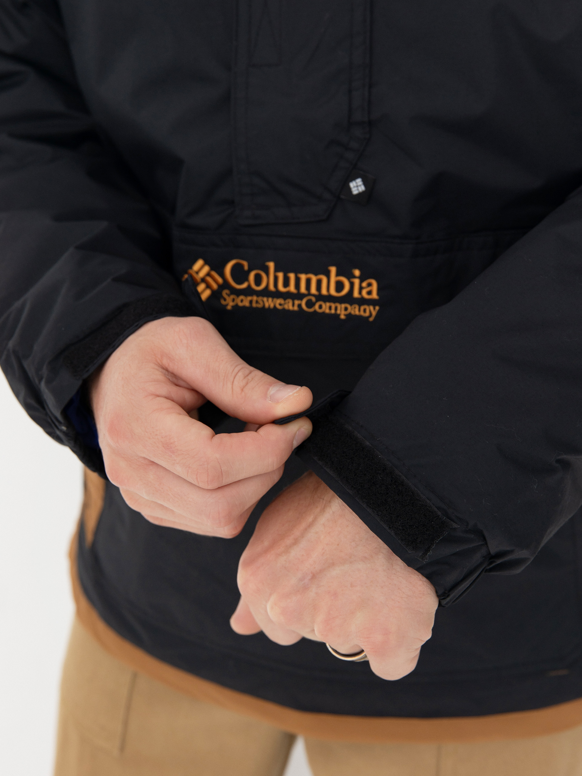Kurtka Columbia Challenger II Insulated Pullover (black camel br)