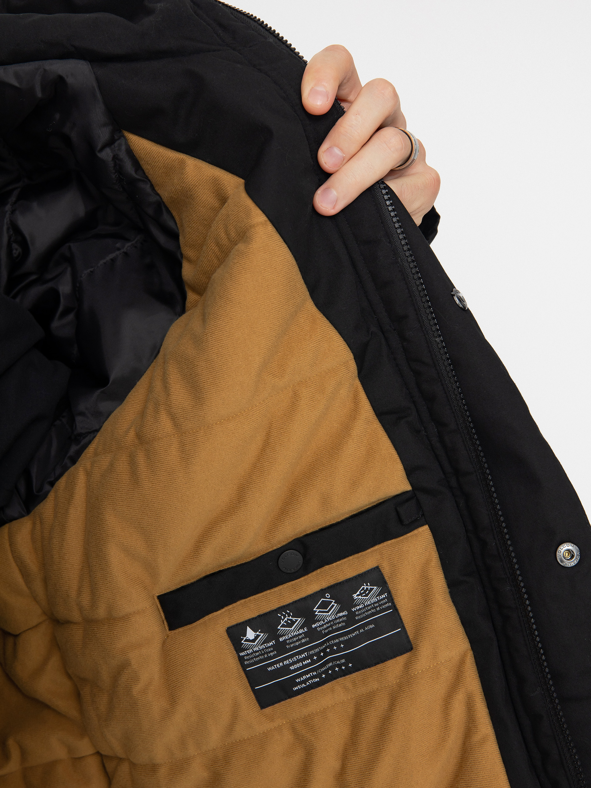 Kurtka Volcom Stoke Stone II 10K (black)