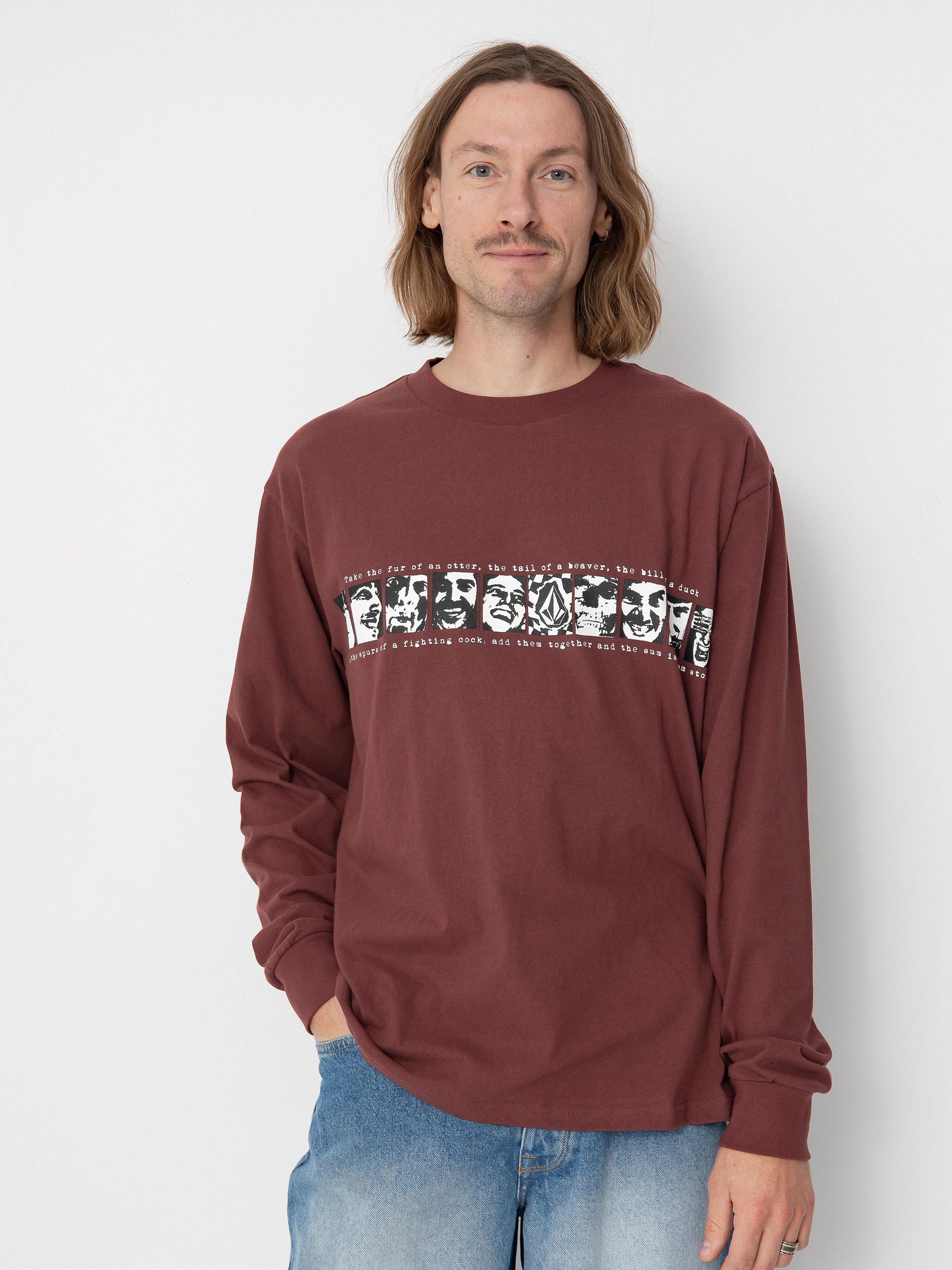 Longsleeve Volcom Skate Vitals Remy Lst 2 (merlot)