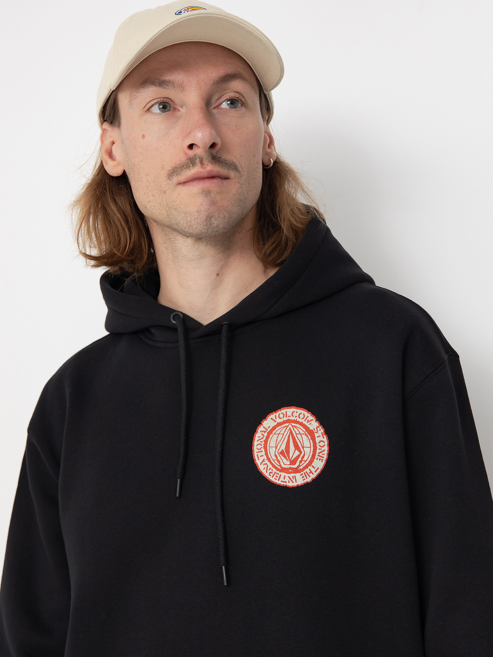 Bluza z kapturem Volcom Volstoned HD (black)