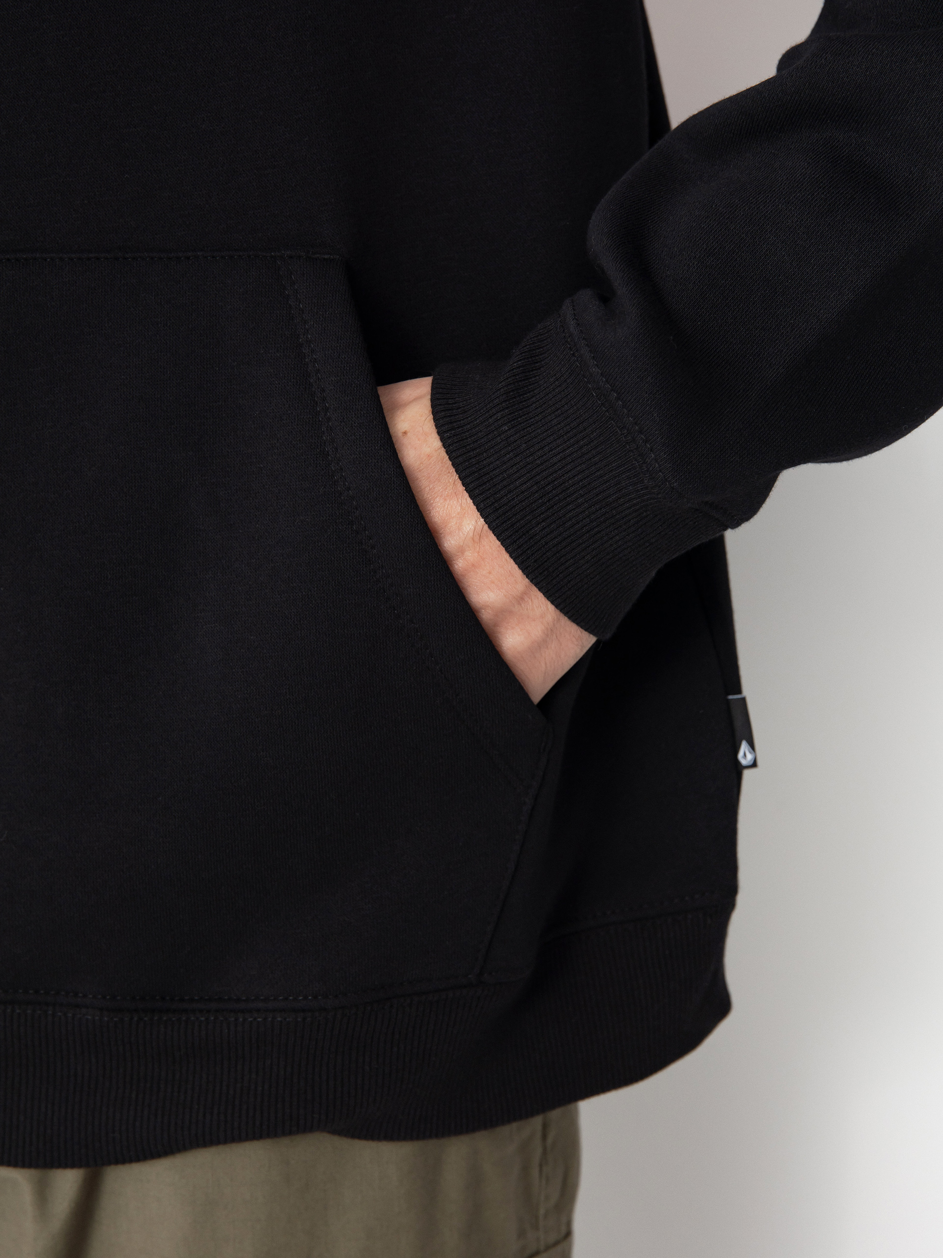 Bluza z kapturem Volcom Volstoned HD (black)