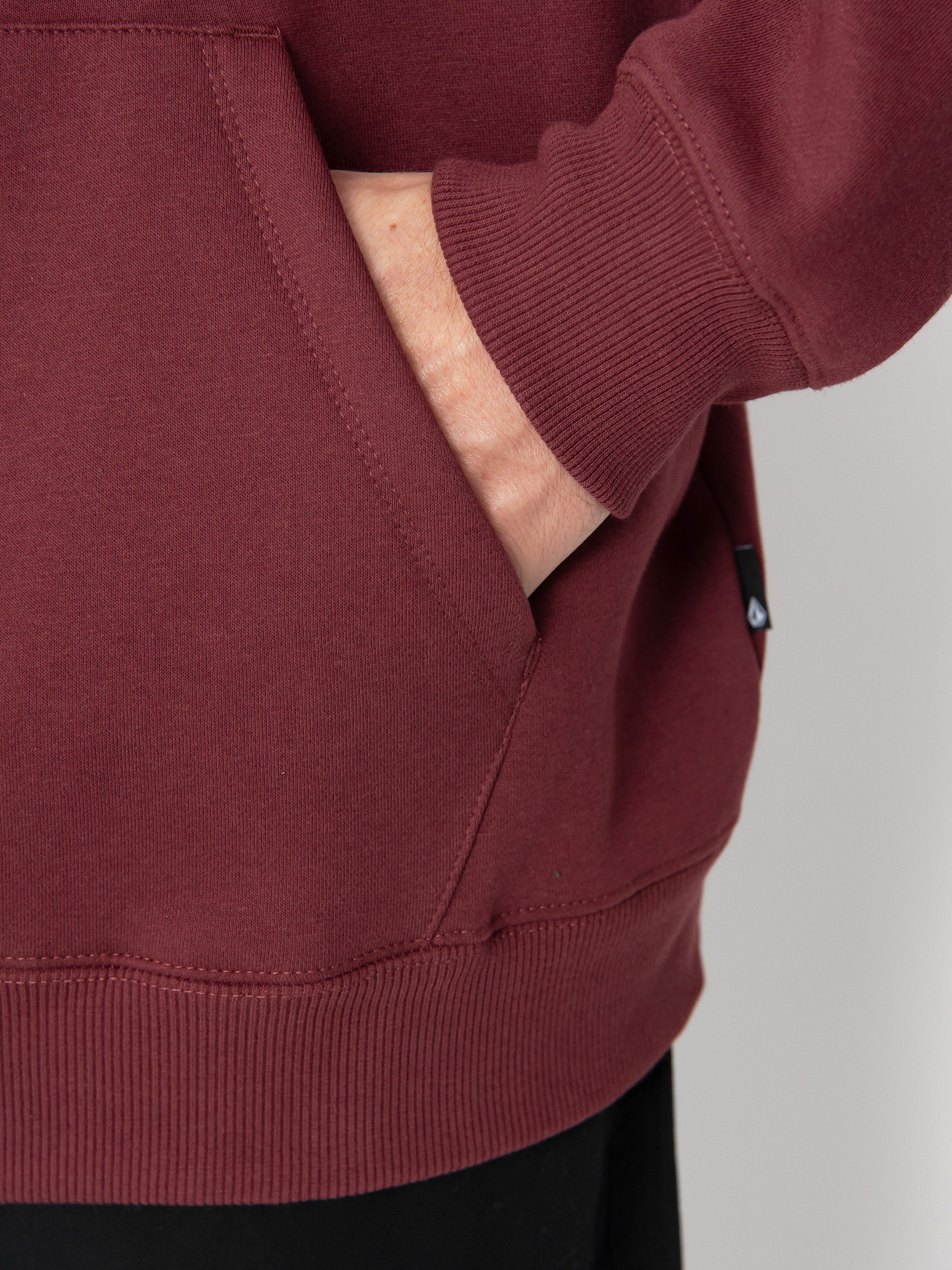 Bluza z kapturem Volcom Lintell Classic HD (merlot)