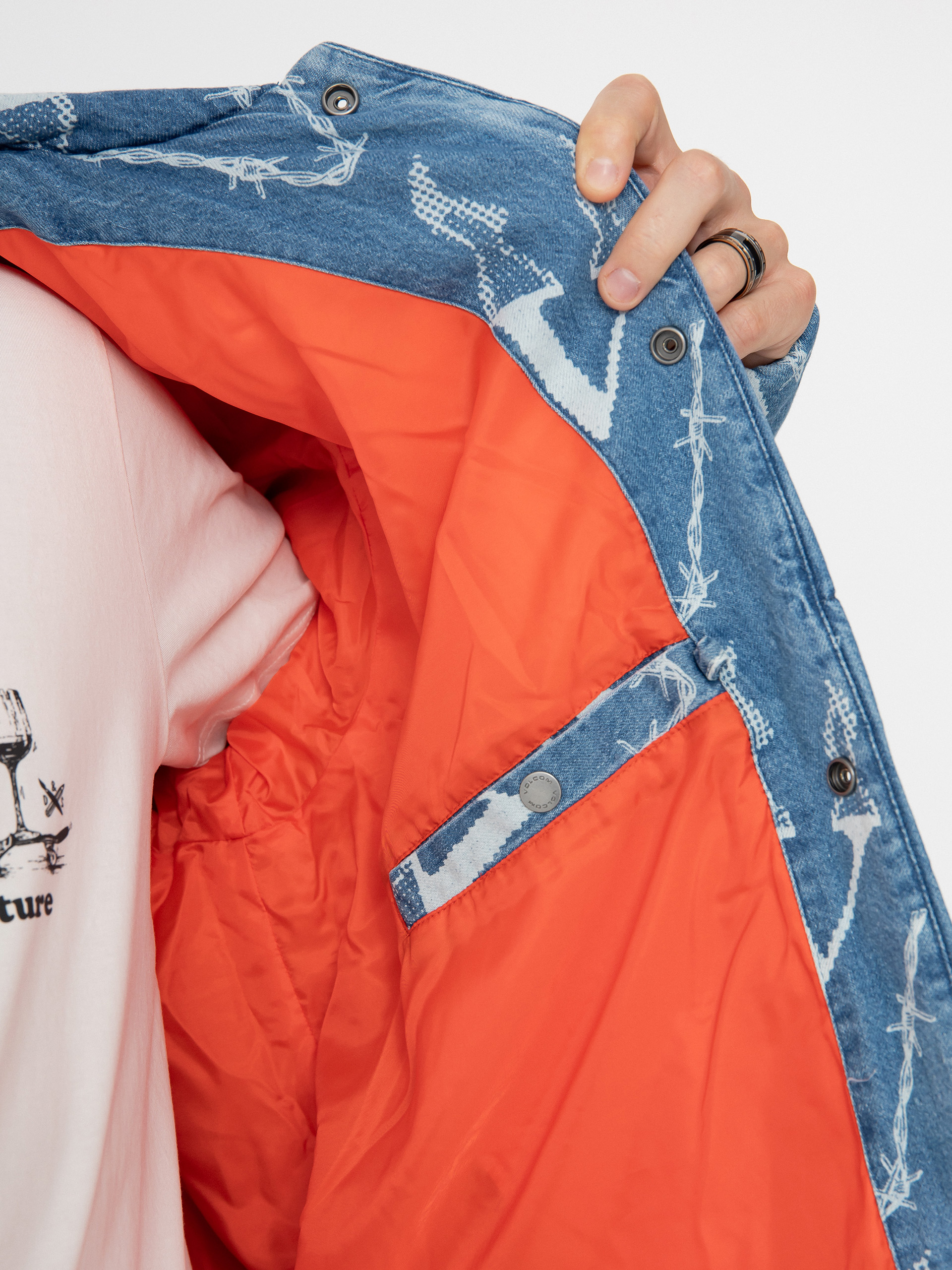 Kurtka Volcom Fergadelic (road sky)