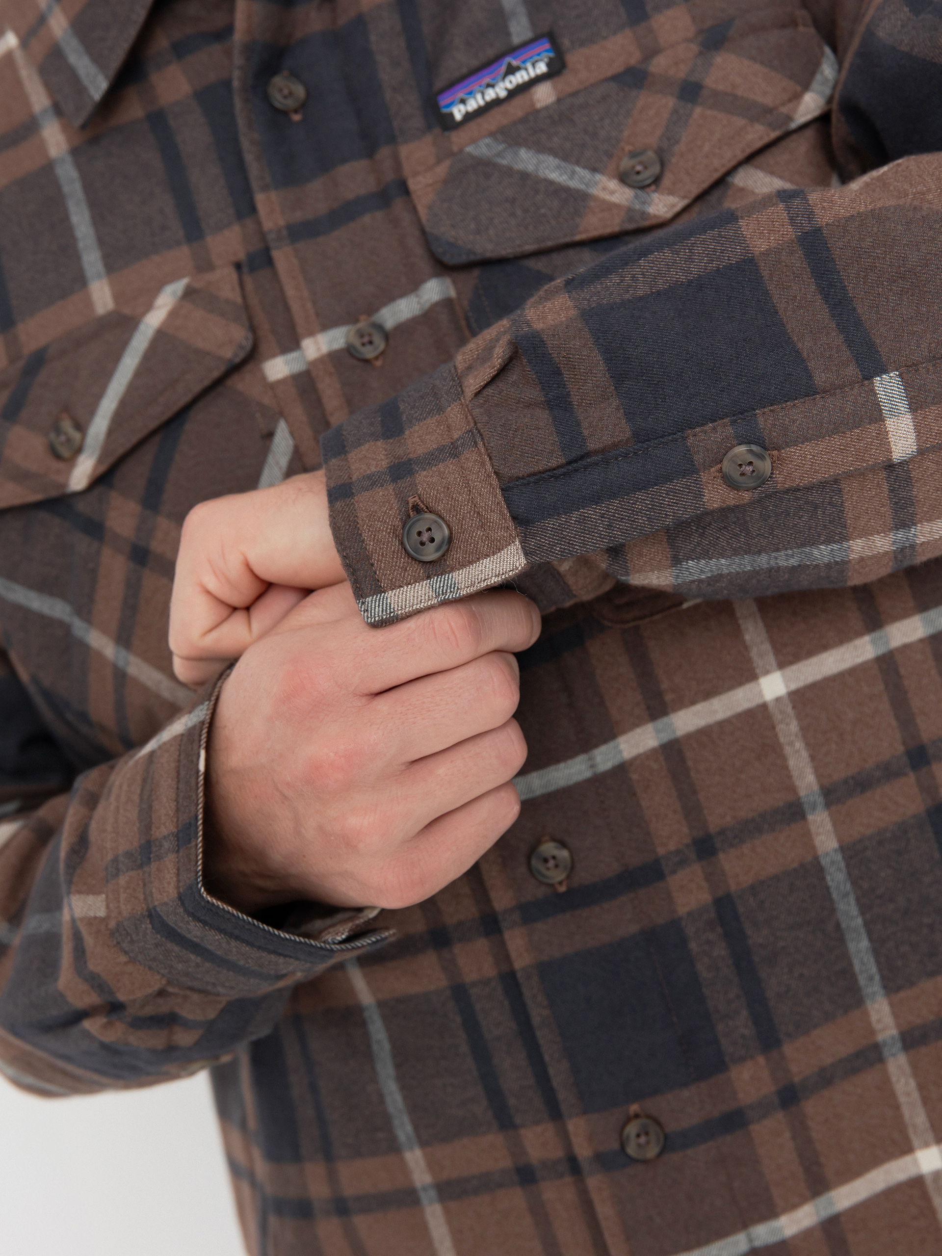 Koszula Patagonia LW Insulated Fjord Flannel (outdoor molasses brown)