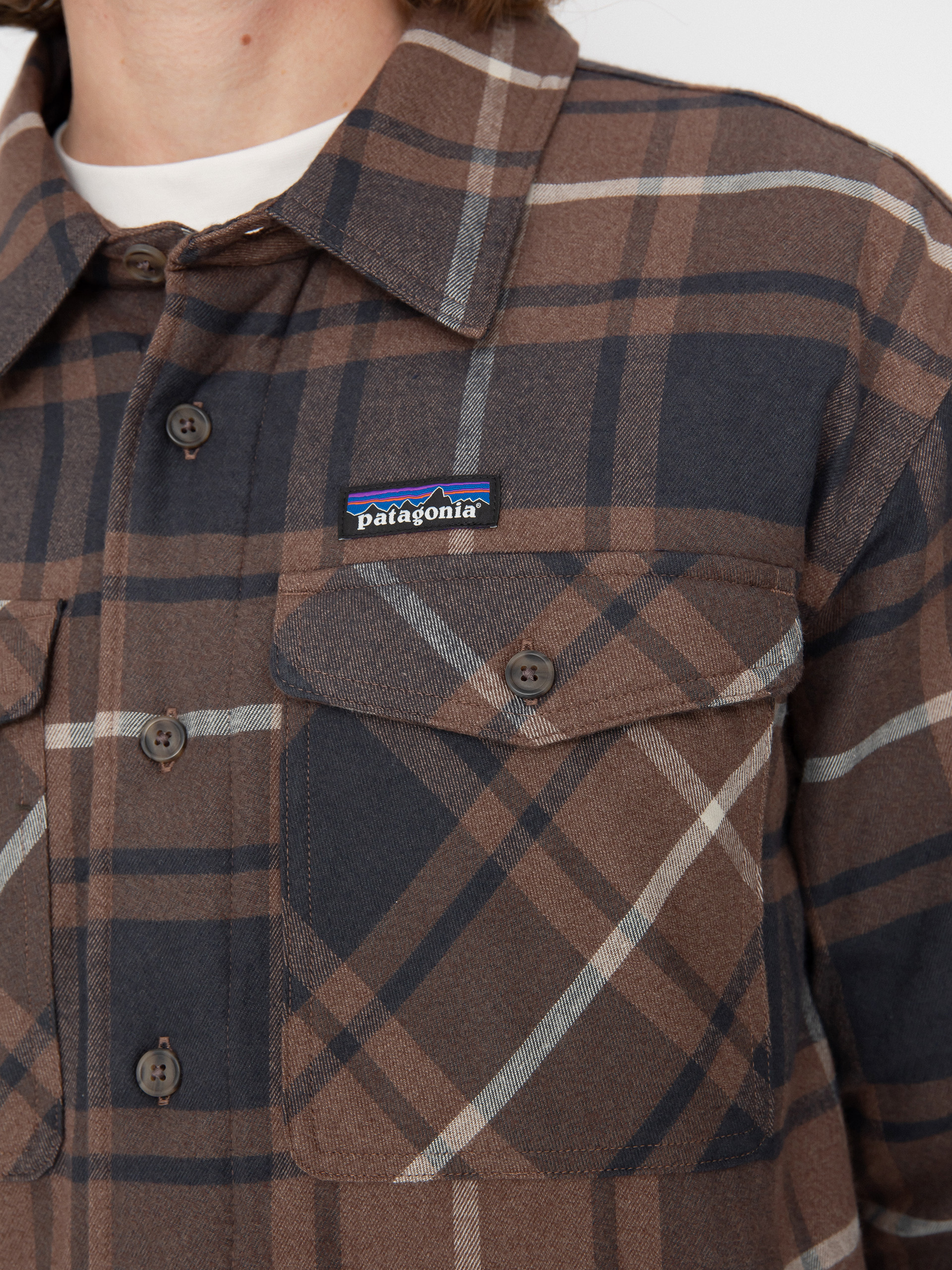 Koszula Patagonia LW Insulated Fjord Flannel (outdoor molasses brown)