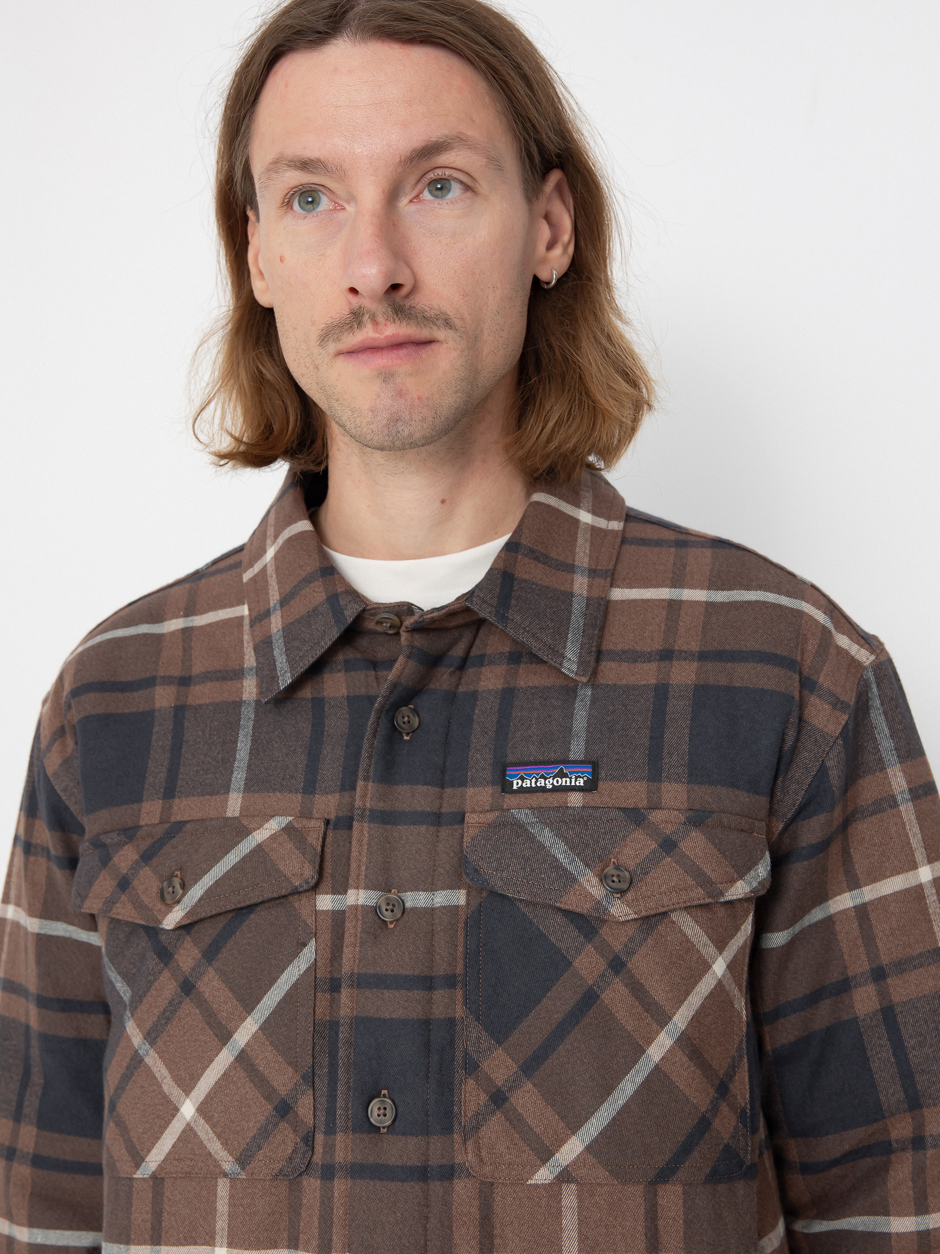 Koszula Patagonia LW Insulated Fjord Flannel (outdoor molasses brown)