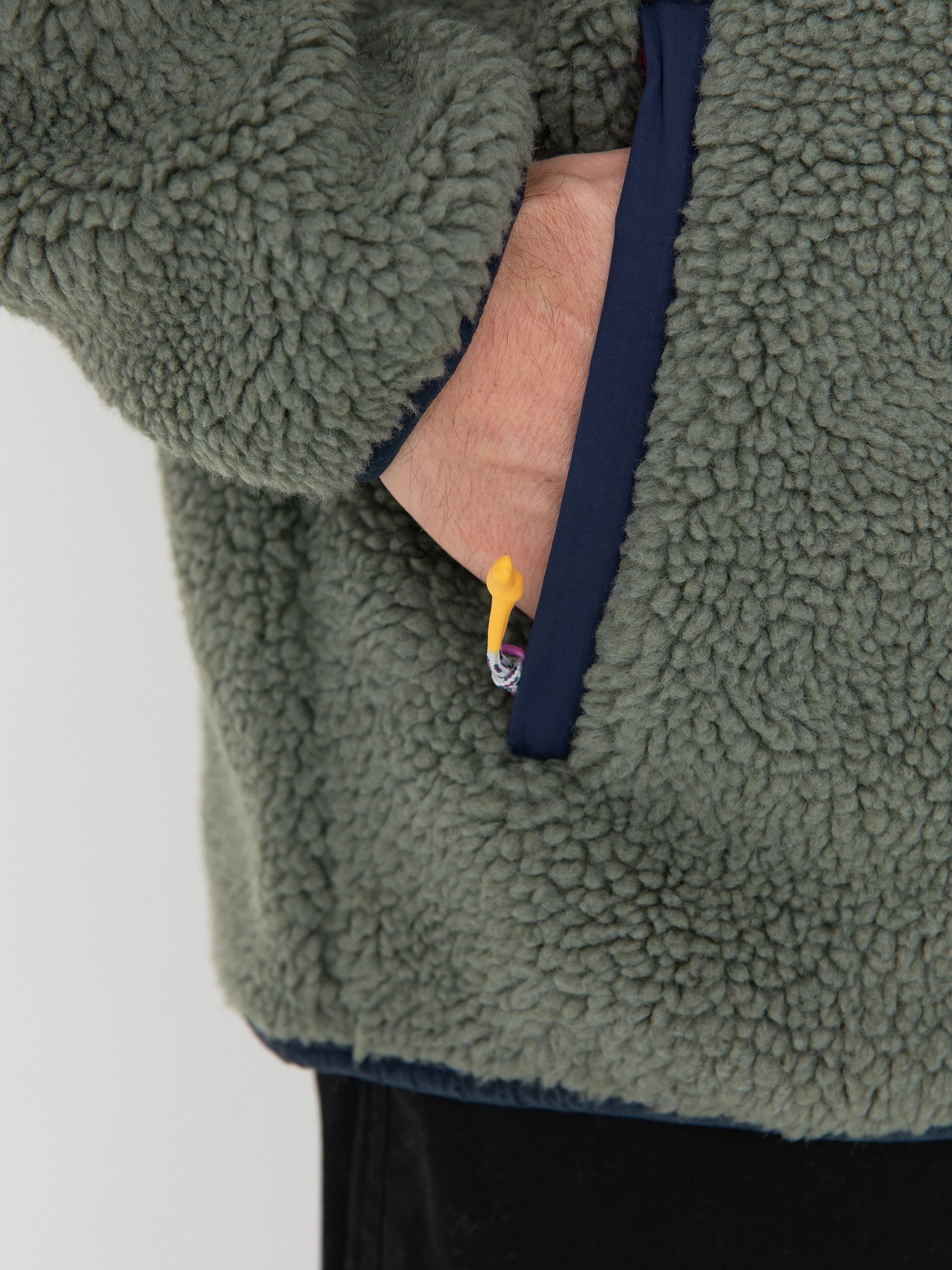 Męski Polar Picture Quilchena (green spray dark blue)