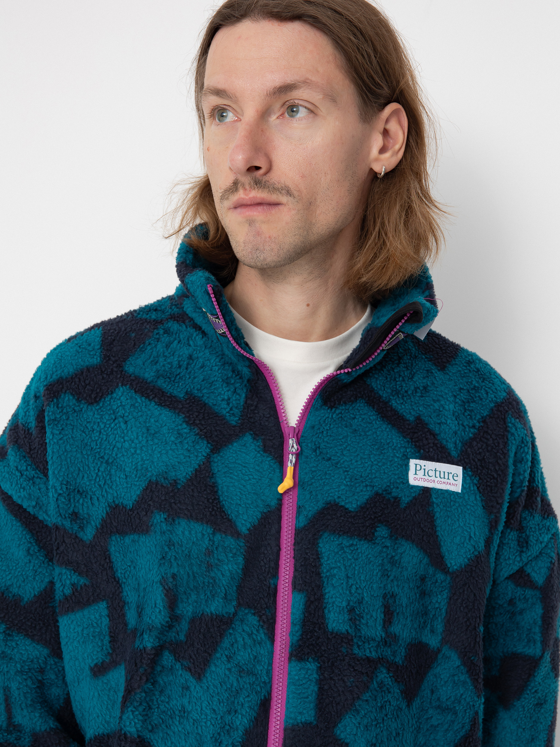 Męski Polar Picture Bremick (brush print)