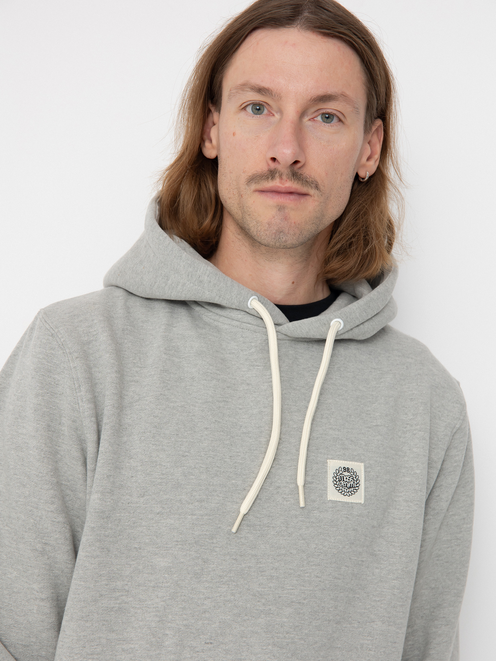 Bluza z kapturem MassDnm Patch HD (lt heather grey)