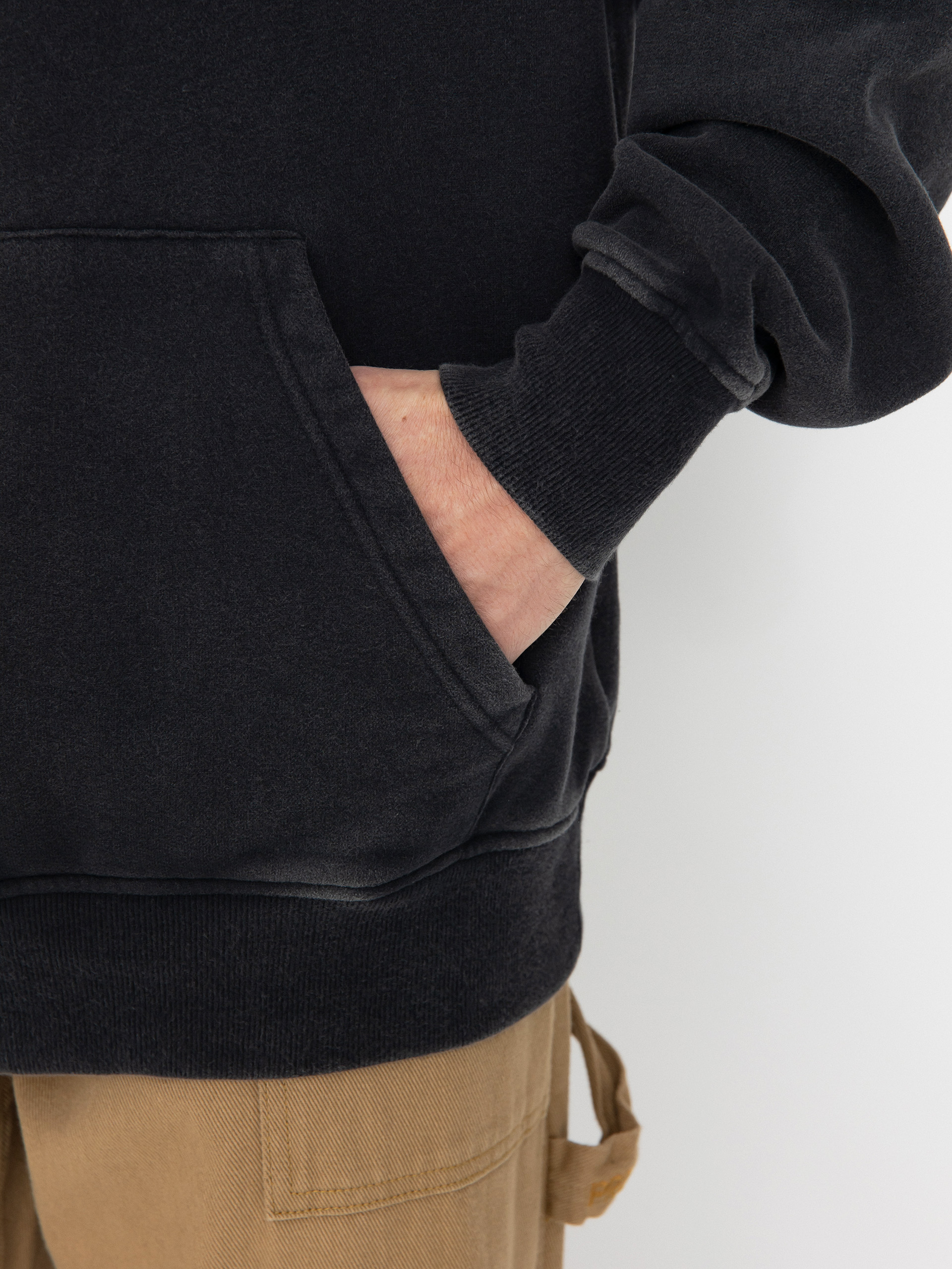 Bluza z kapturem Prosto Washed HD (black)