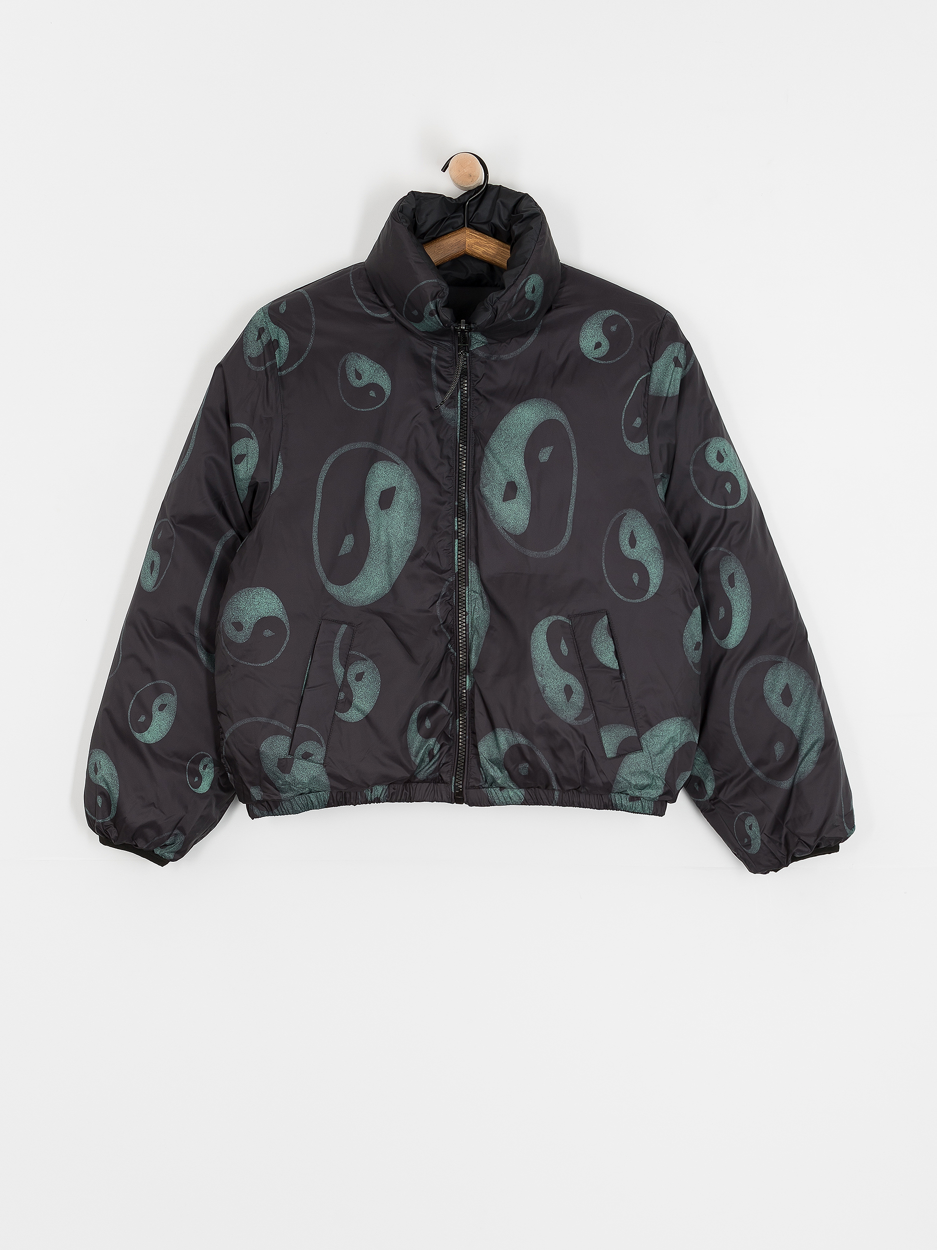 Kurtka Volcom Stone Sense Reversible Puff Wmn (black)