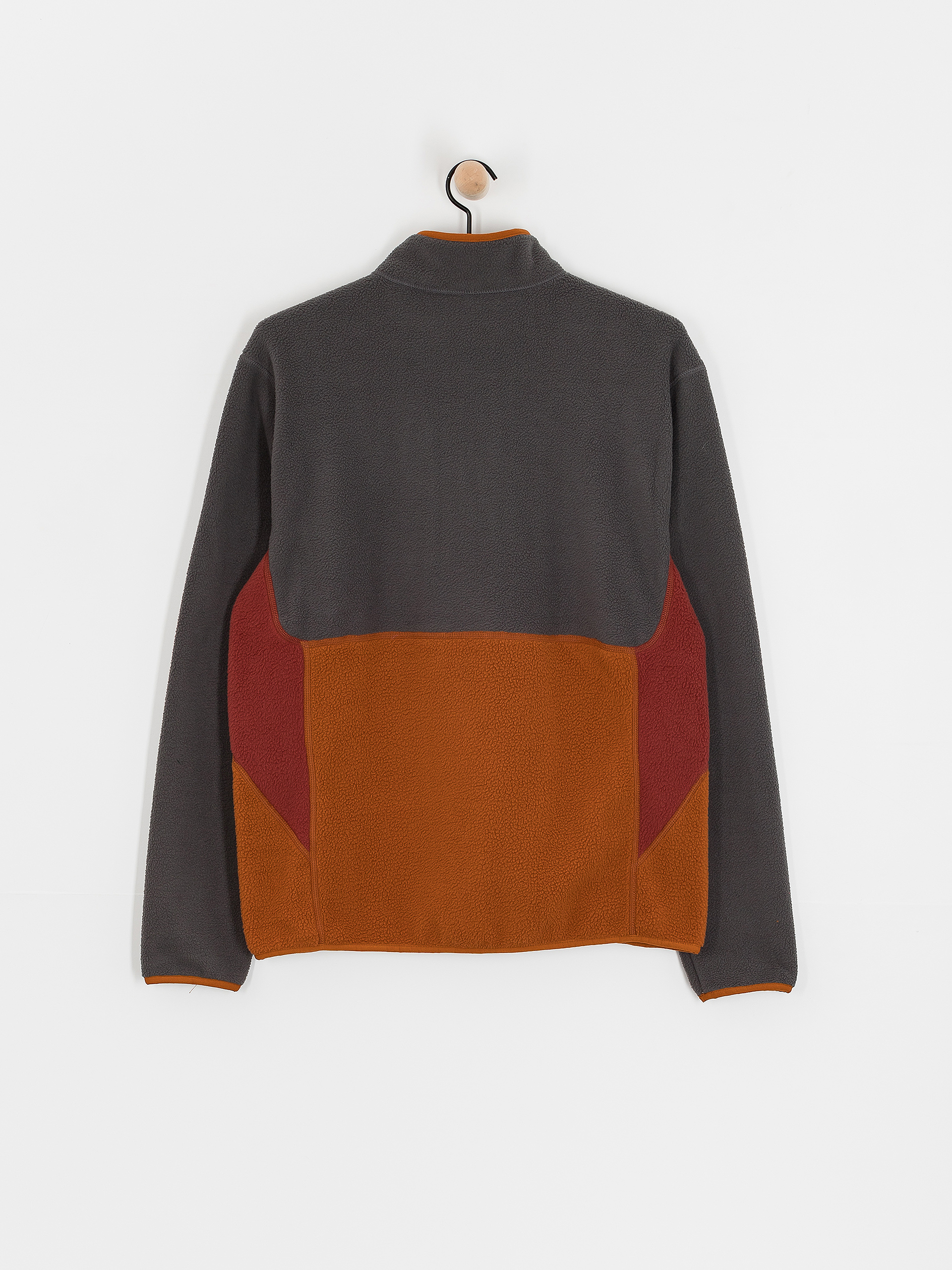 Męska Bluza aktywna Volcom Fleecer Full Zip (charcoal)