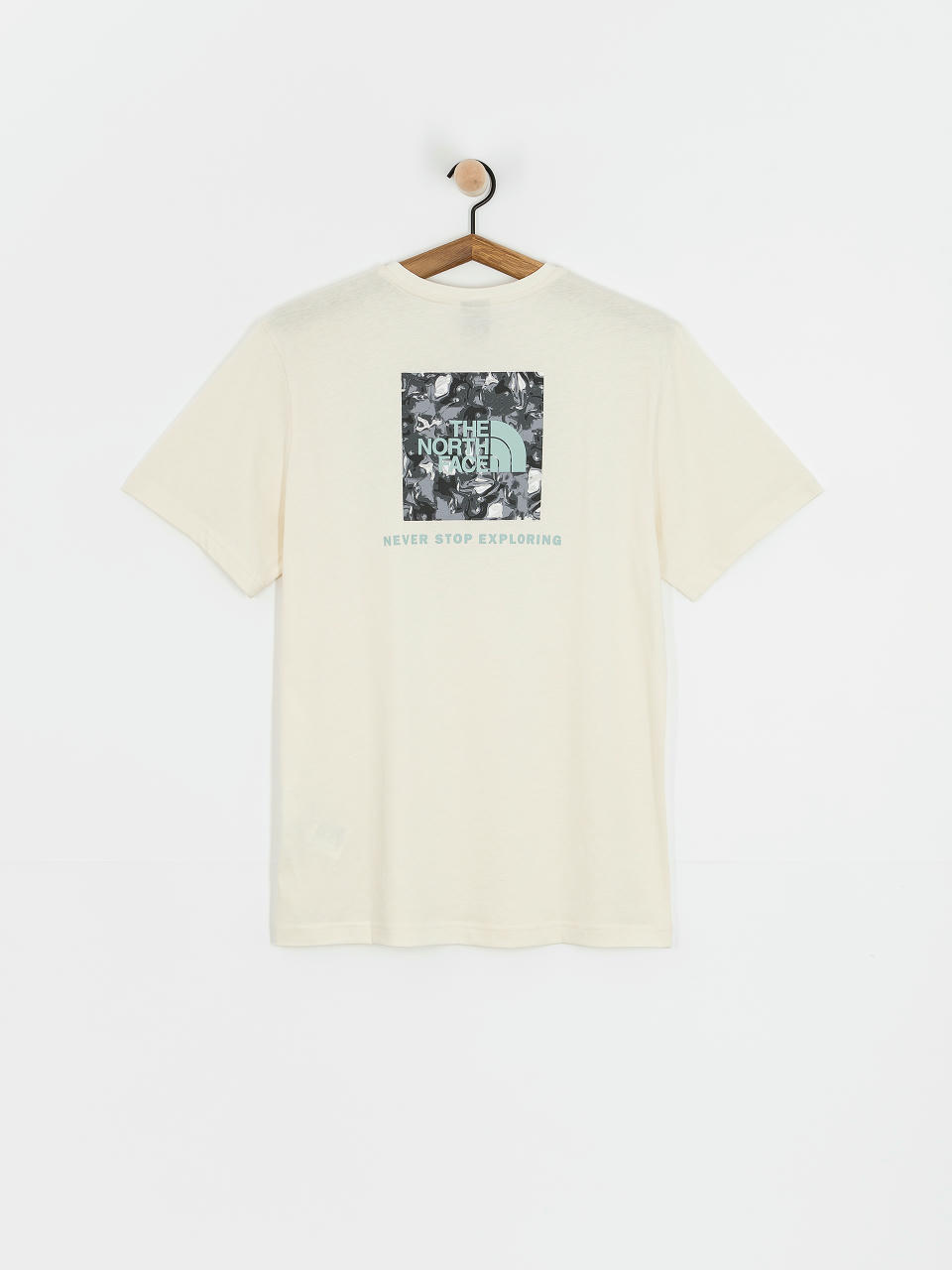 T-shirt The North Face Redbox Graphic Infill (white dune/tnf black li)