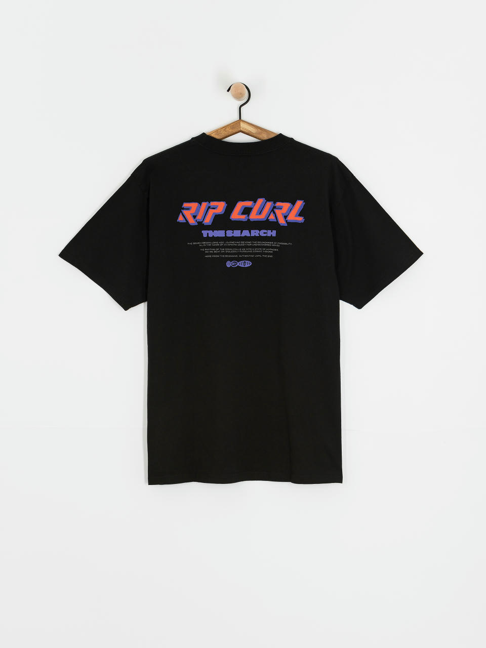 T-shirt Rip Curl Quest Lockup (black)