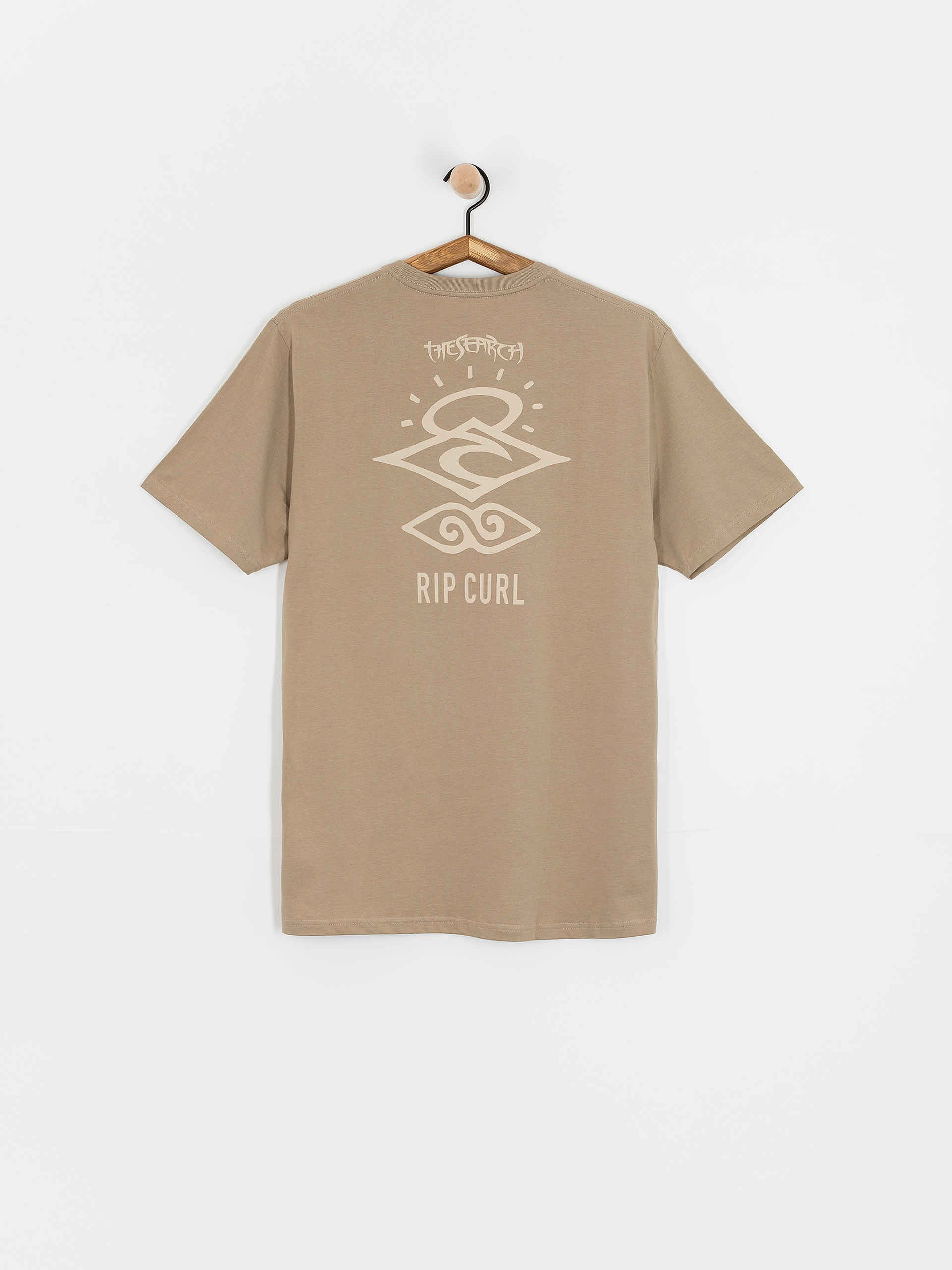 T-shirt Rip Curl Search Icon (sand dune)