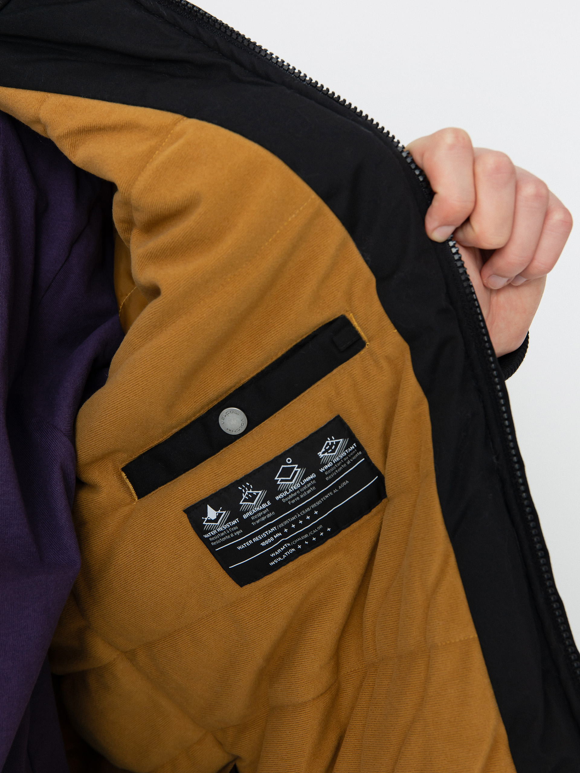 Kurtka Volcom Hernan 10K (black)