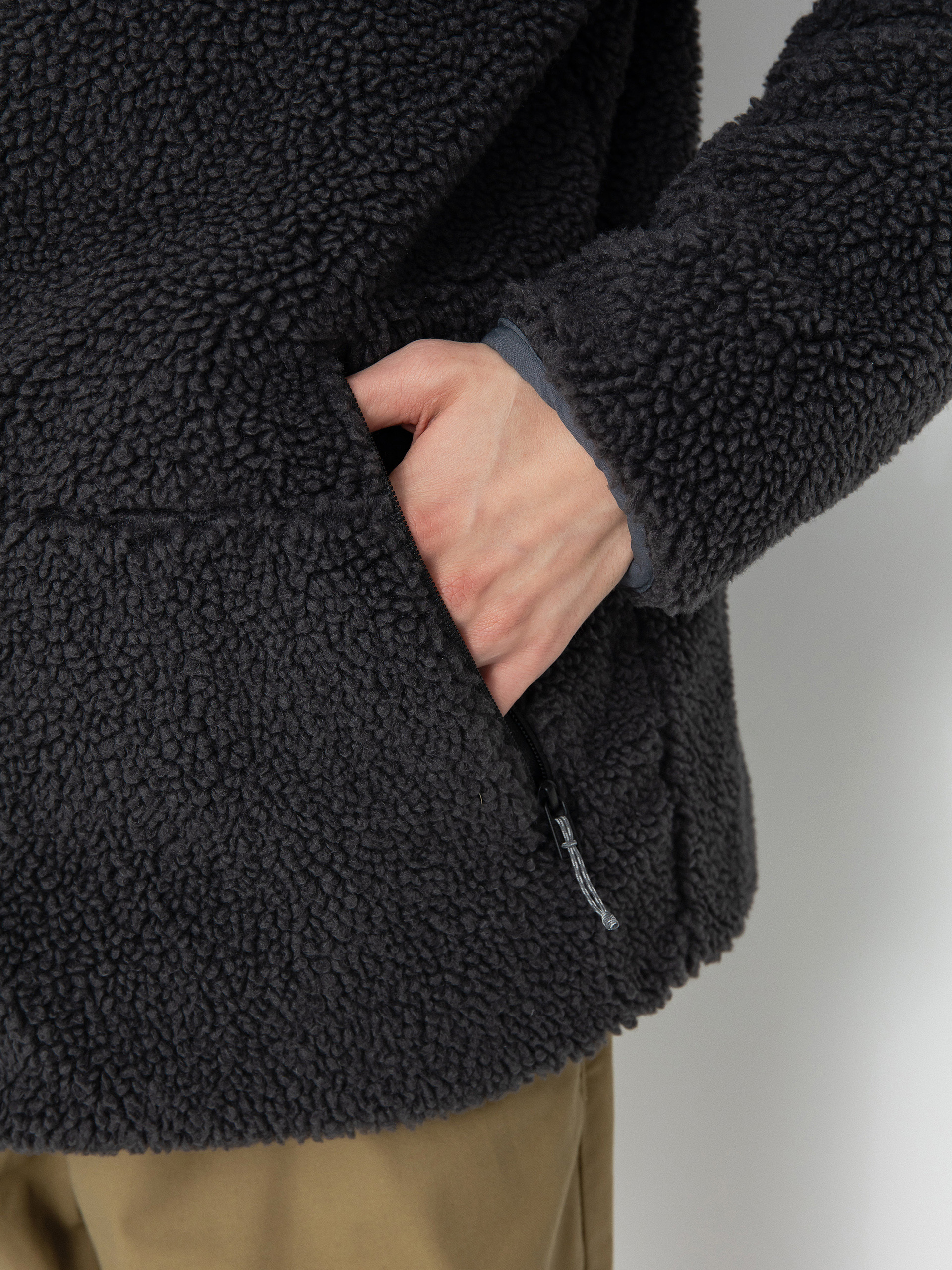 Kurtka Patagonia Reversible Silent Down (forge grey)