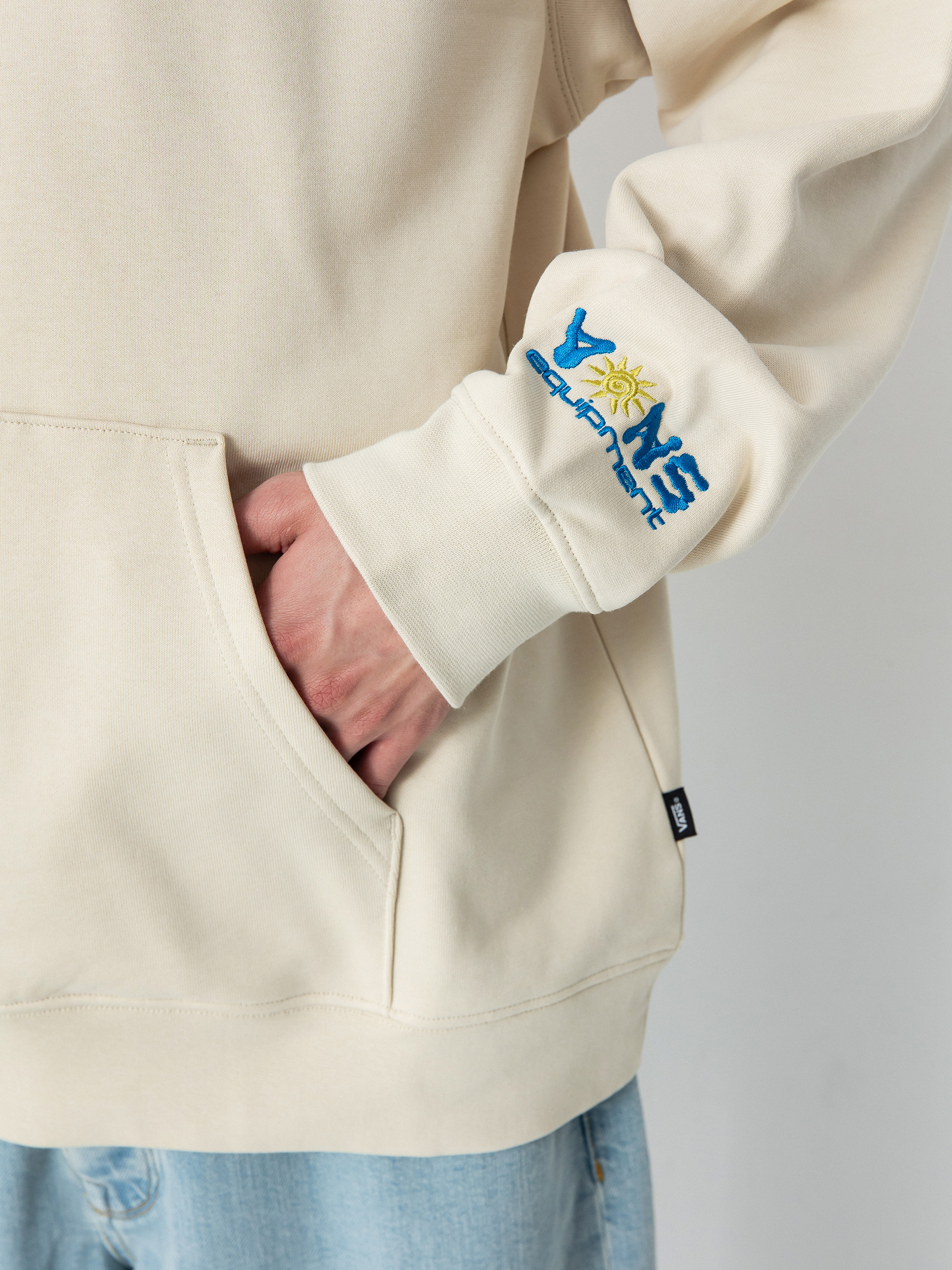 Bluza z kapturem Vans Field Equipment Loose HD (oatmeal)