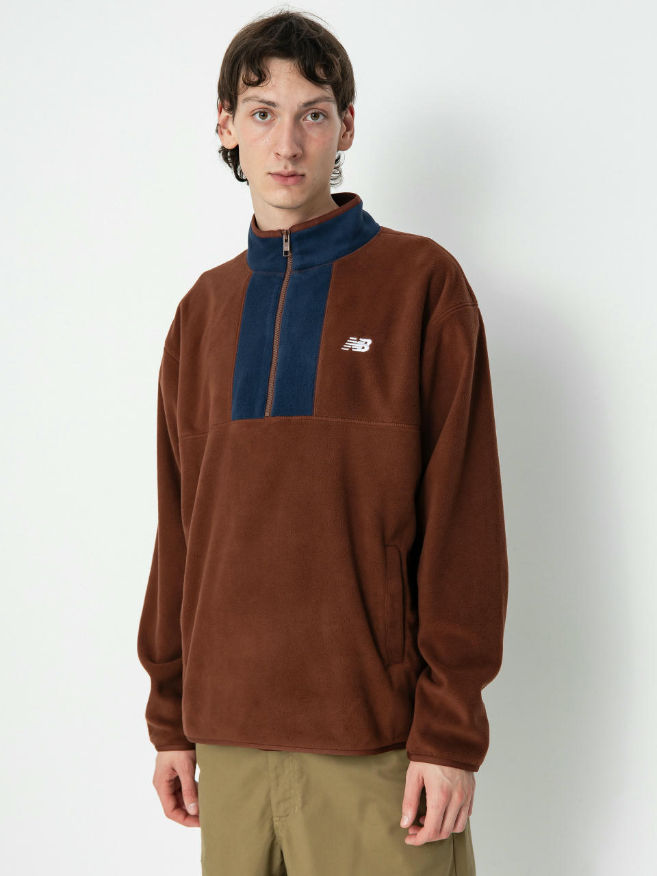 Polar New Balance Fleece 1/2 Zip (richoak)