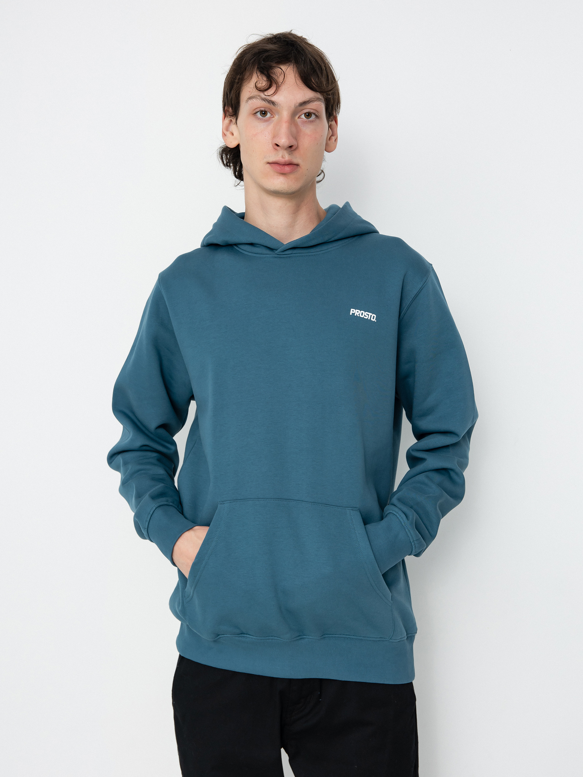 Bluza z kapturem Prosto Gamblers HD (blue)