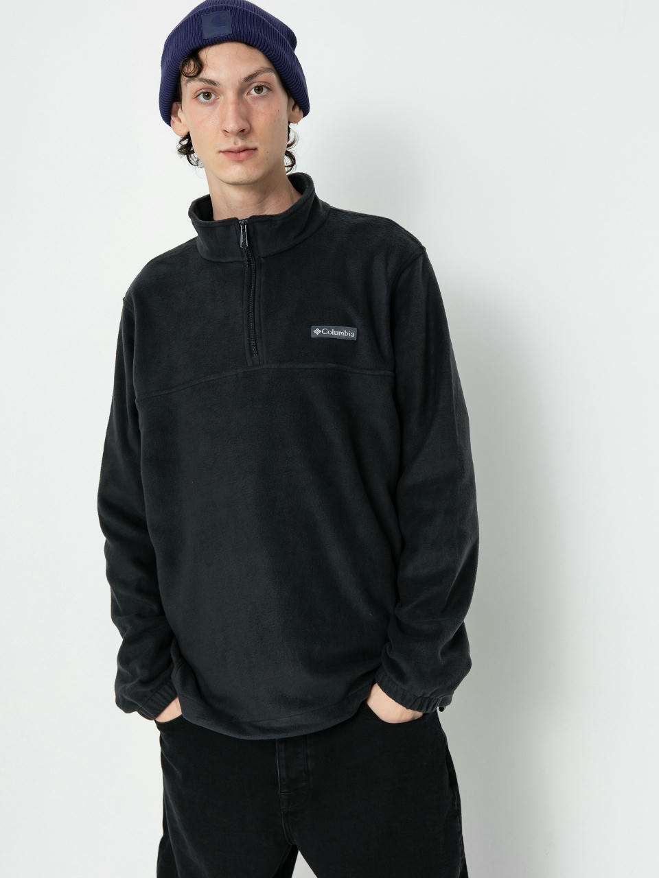 Męski Polar Columbia Steens Mountain Half Zip (black)