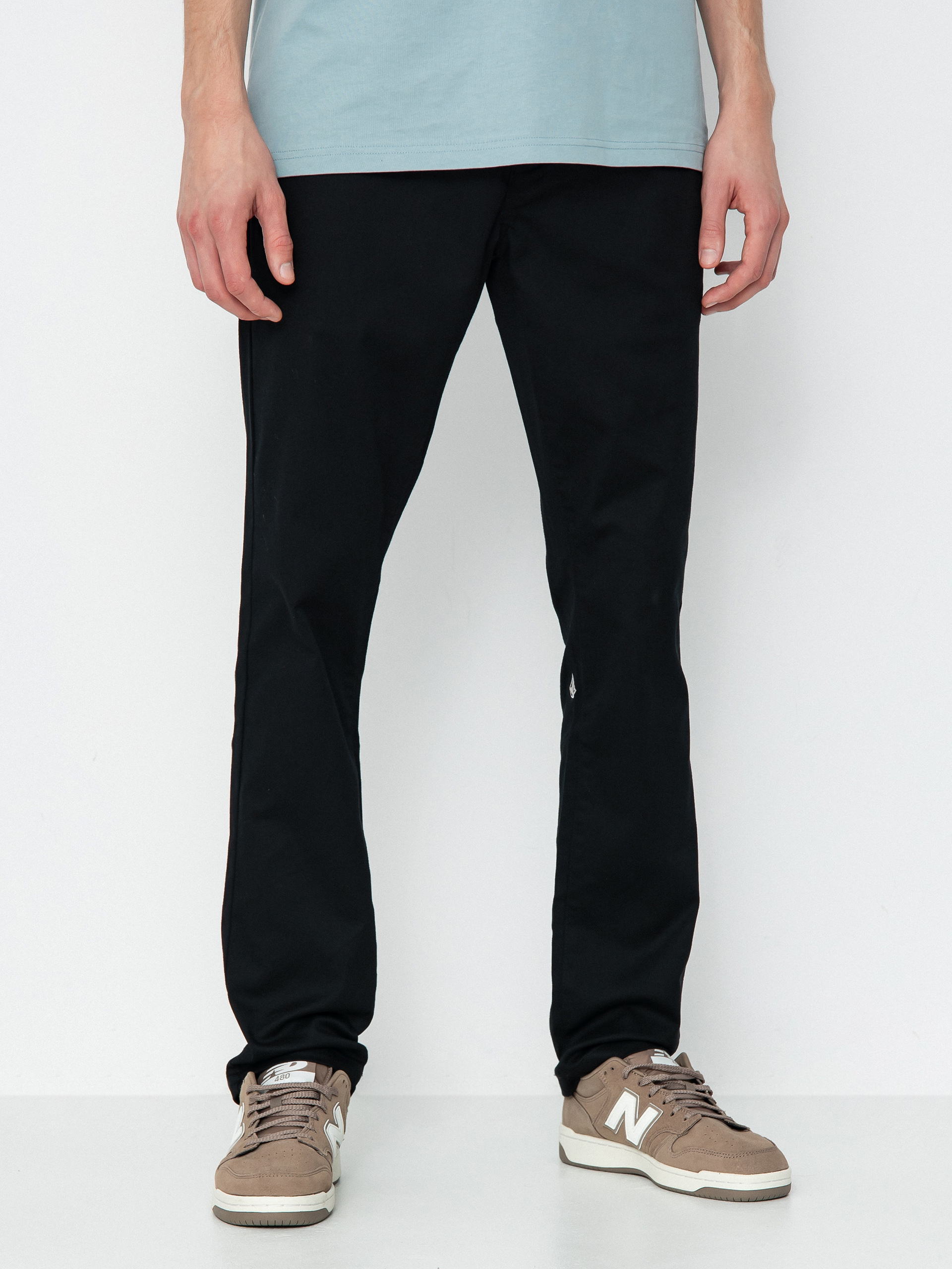 Spodnie Volcom Frickin Slim Stretch (black)