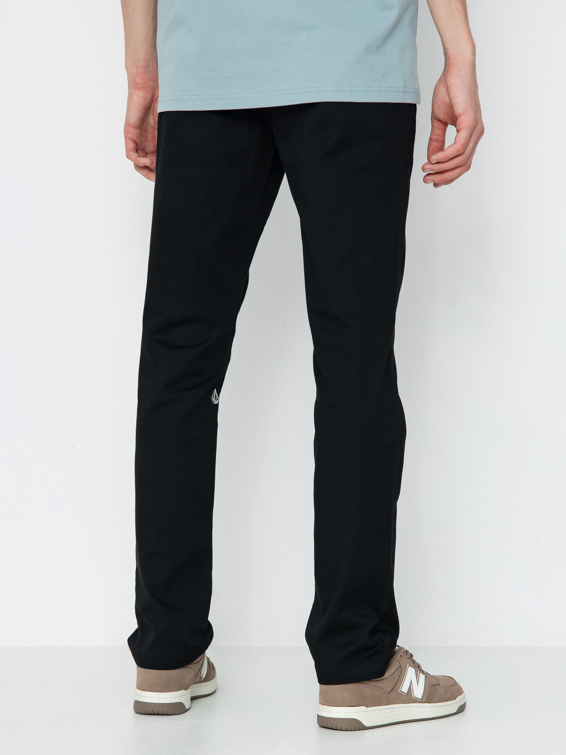 Spodnie Volcom Frickin Slim Stretch (black)