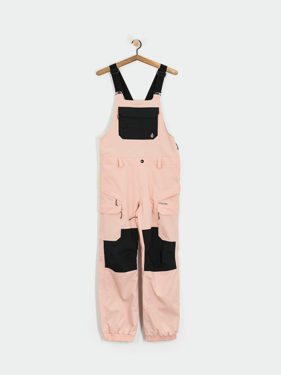 Damskie Spodnie snowboardowe Volcom Creston 3D Stretch Bib Overall (coral haze)