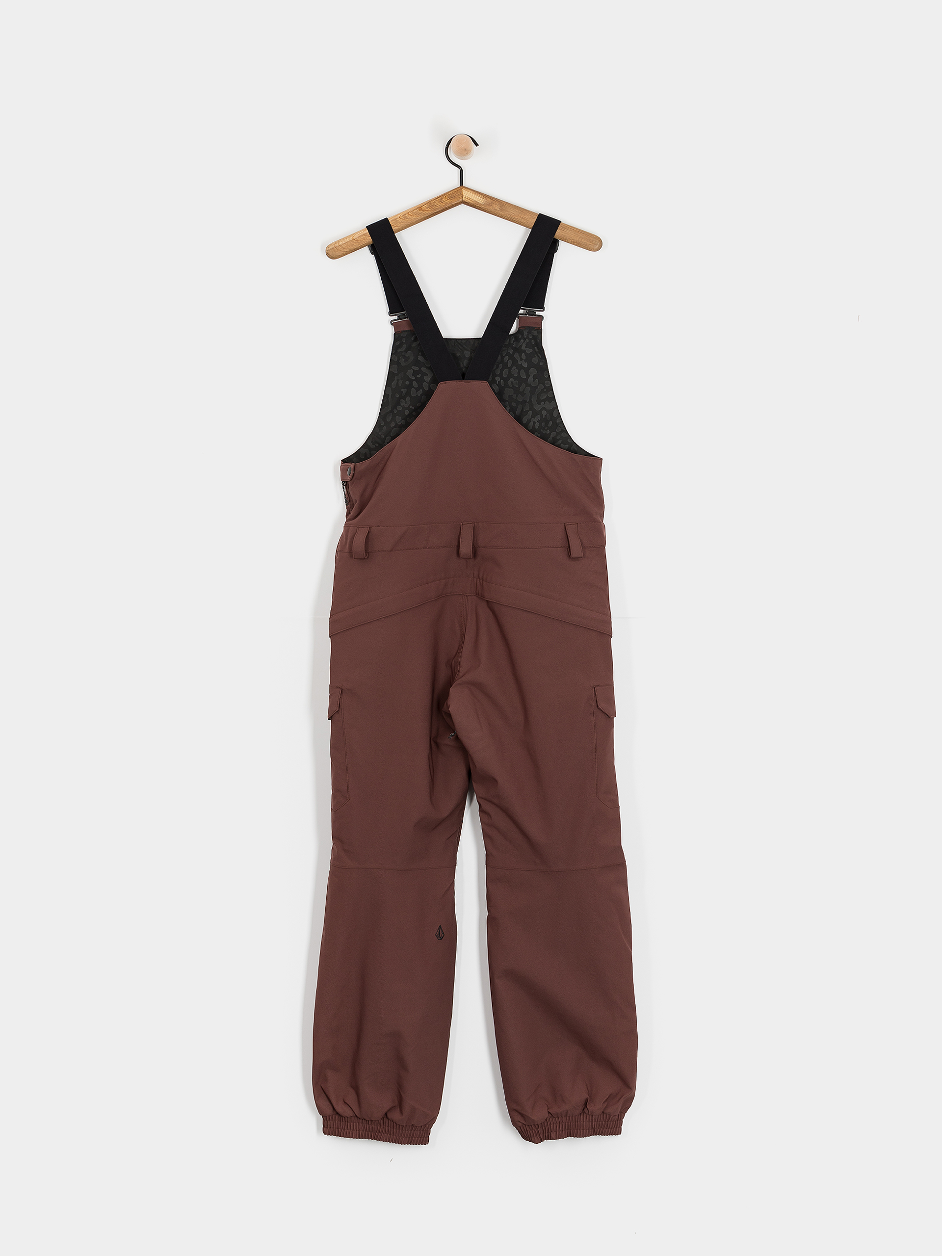 Damskie Spodnie snowboardowe Volcom Creston 3D Stretch Bib Overall (mahogany)