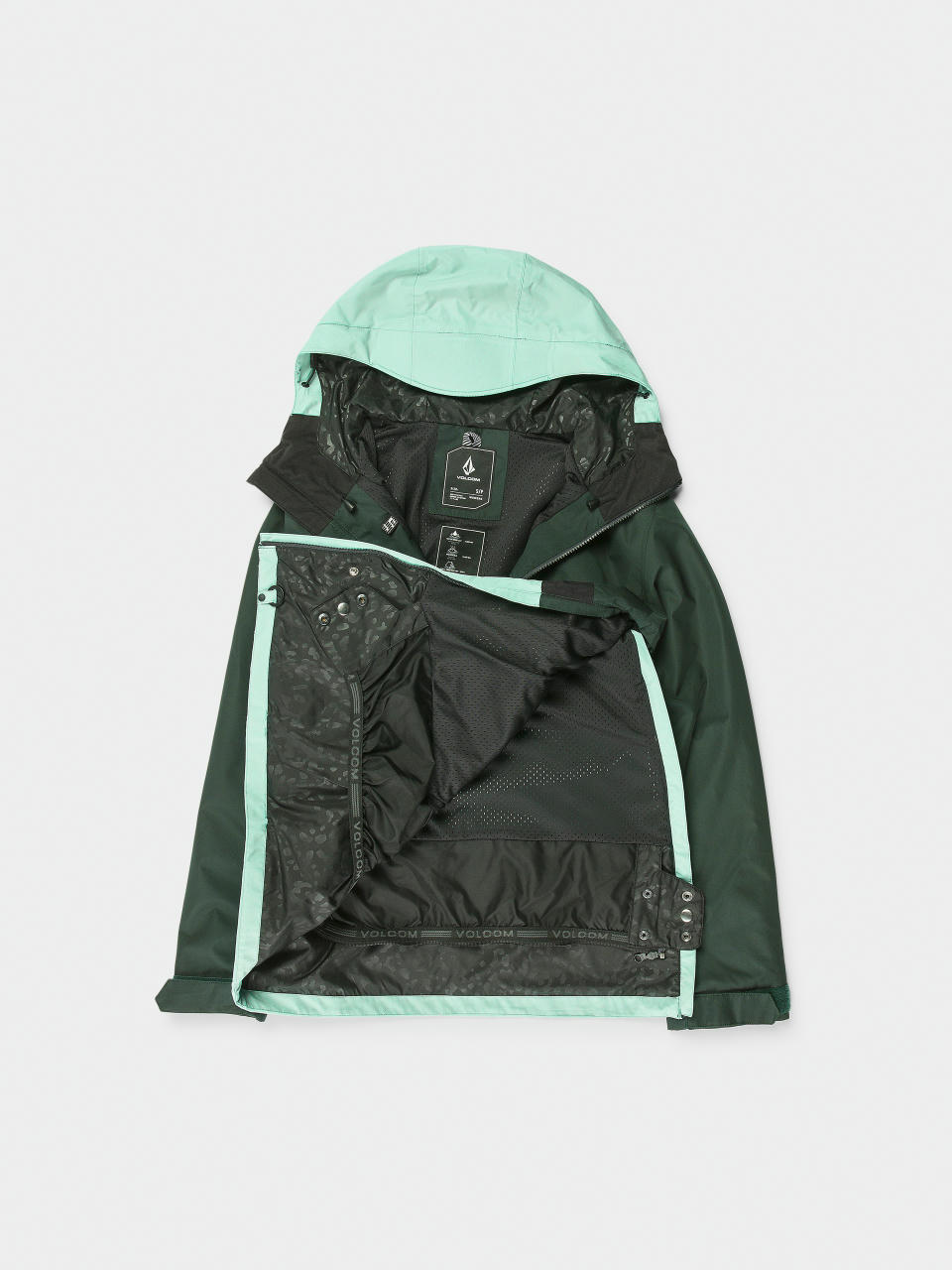 Damska Kurtka snowboardowa Volcom Ashfield Pullover (wasabi)